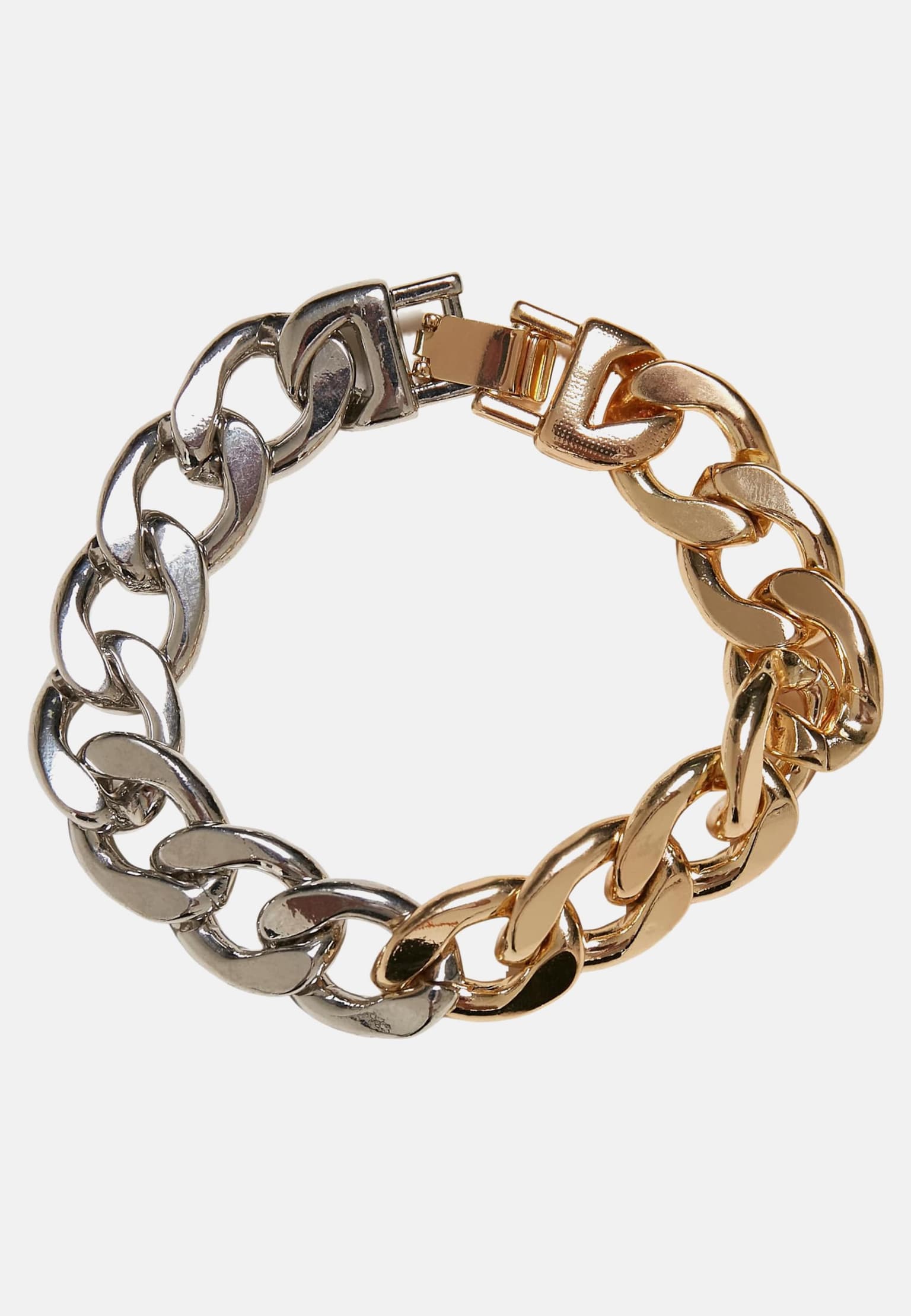Urban Classics Heavy Two-Tone Bracelet