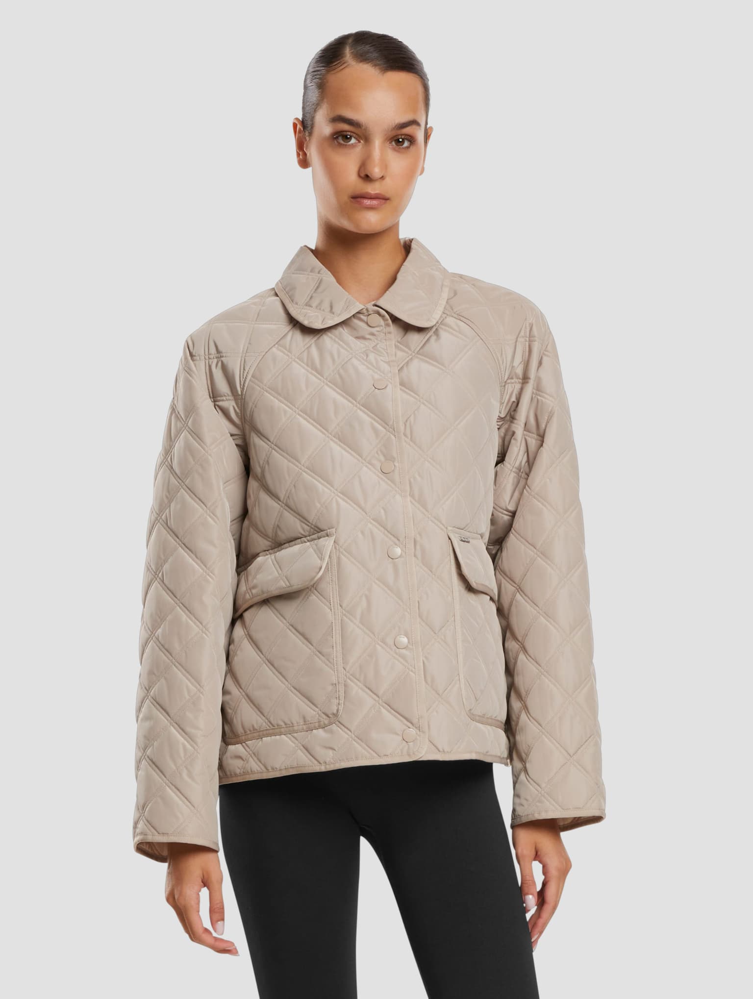 AMN-243-OTW-24020252-042 AIMN Quilted Femme Jacket