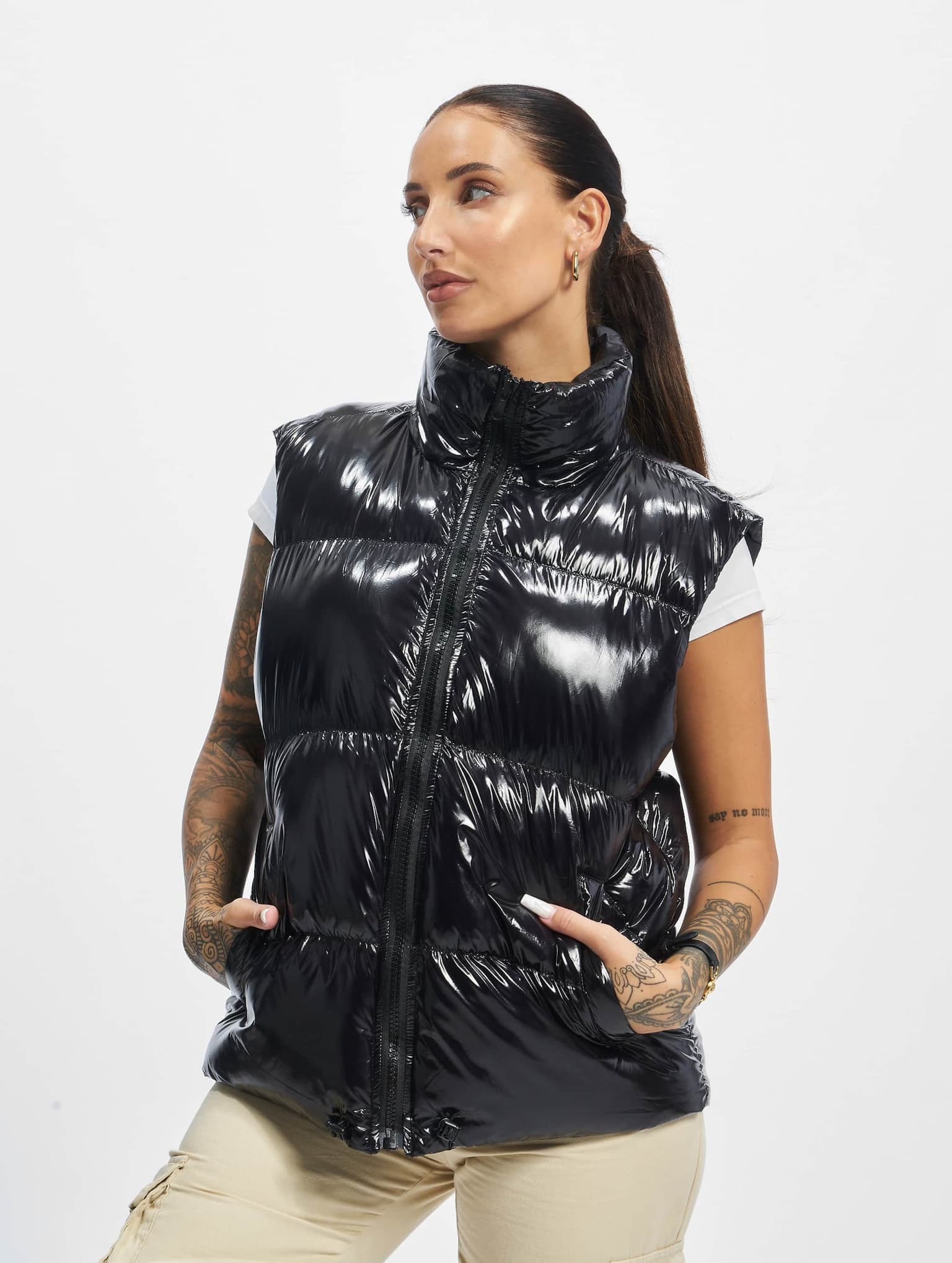 DEF Shiny Puffer vest – Bild 4