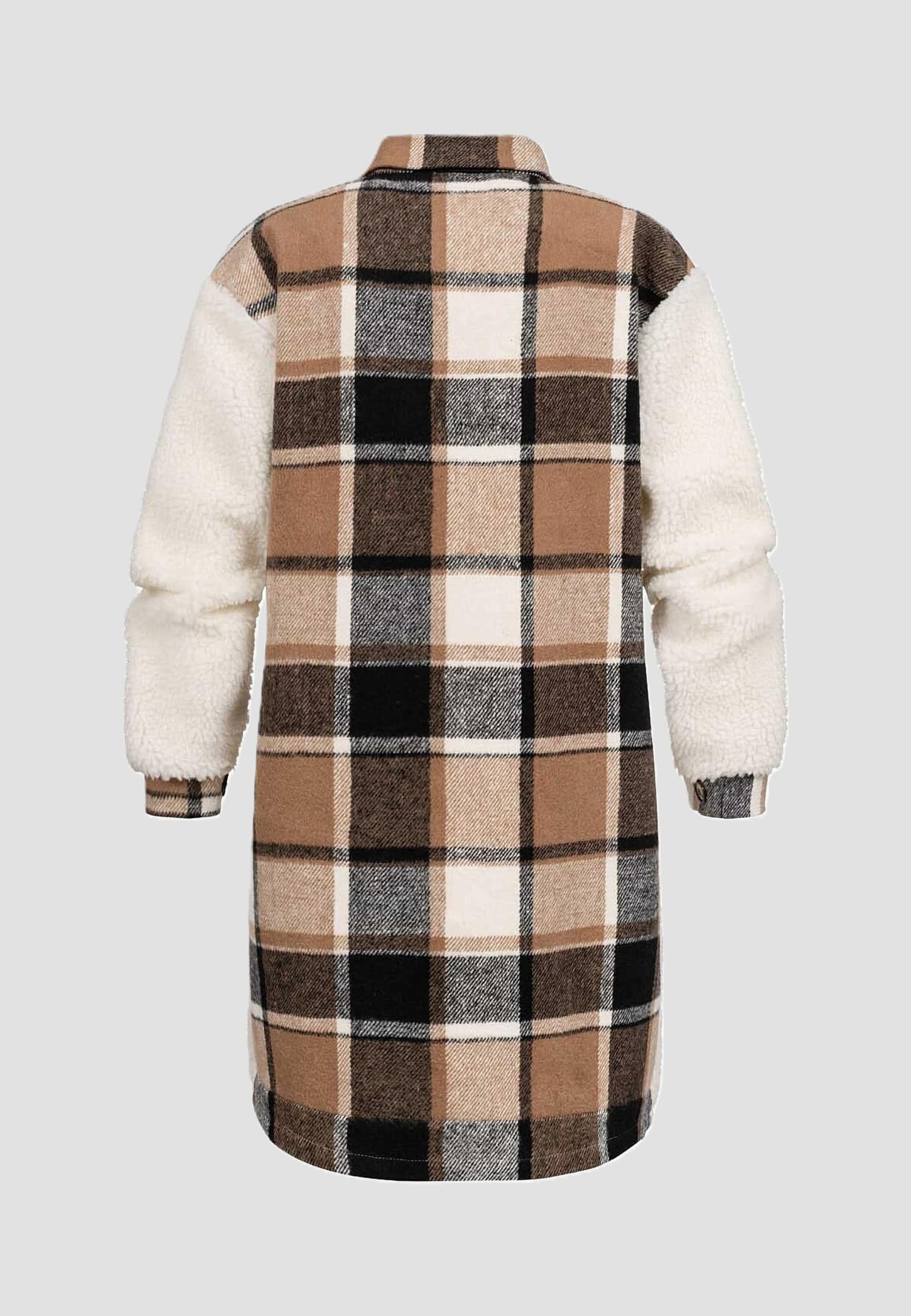 Cloud5ive TEDDY SHACKET-MANTEL KNOPFLEISTE – Bild 2