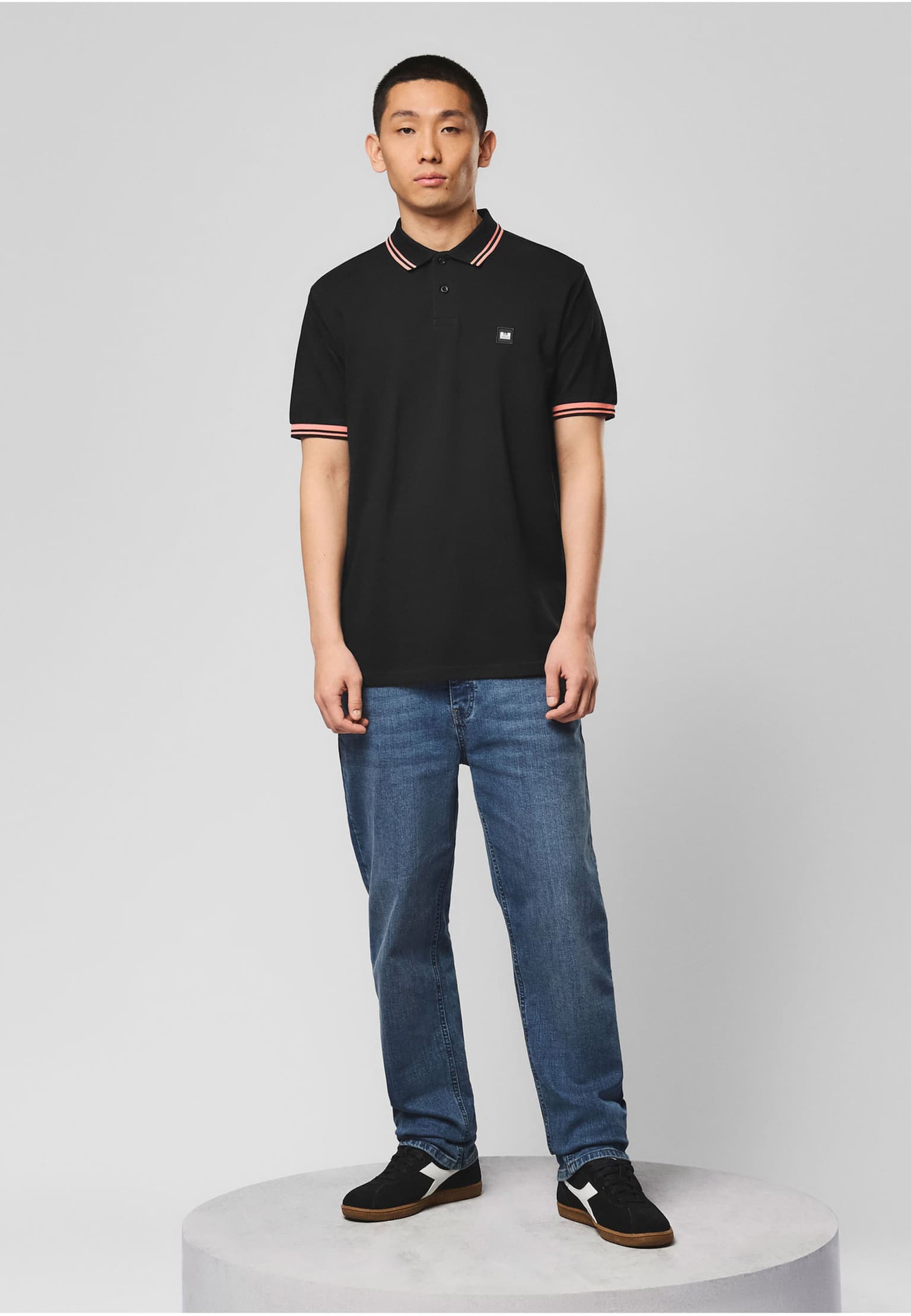 Weekend Offender LEVANTO POLO WITH CONTRAST TIPPING – Bild 3