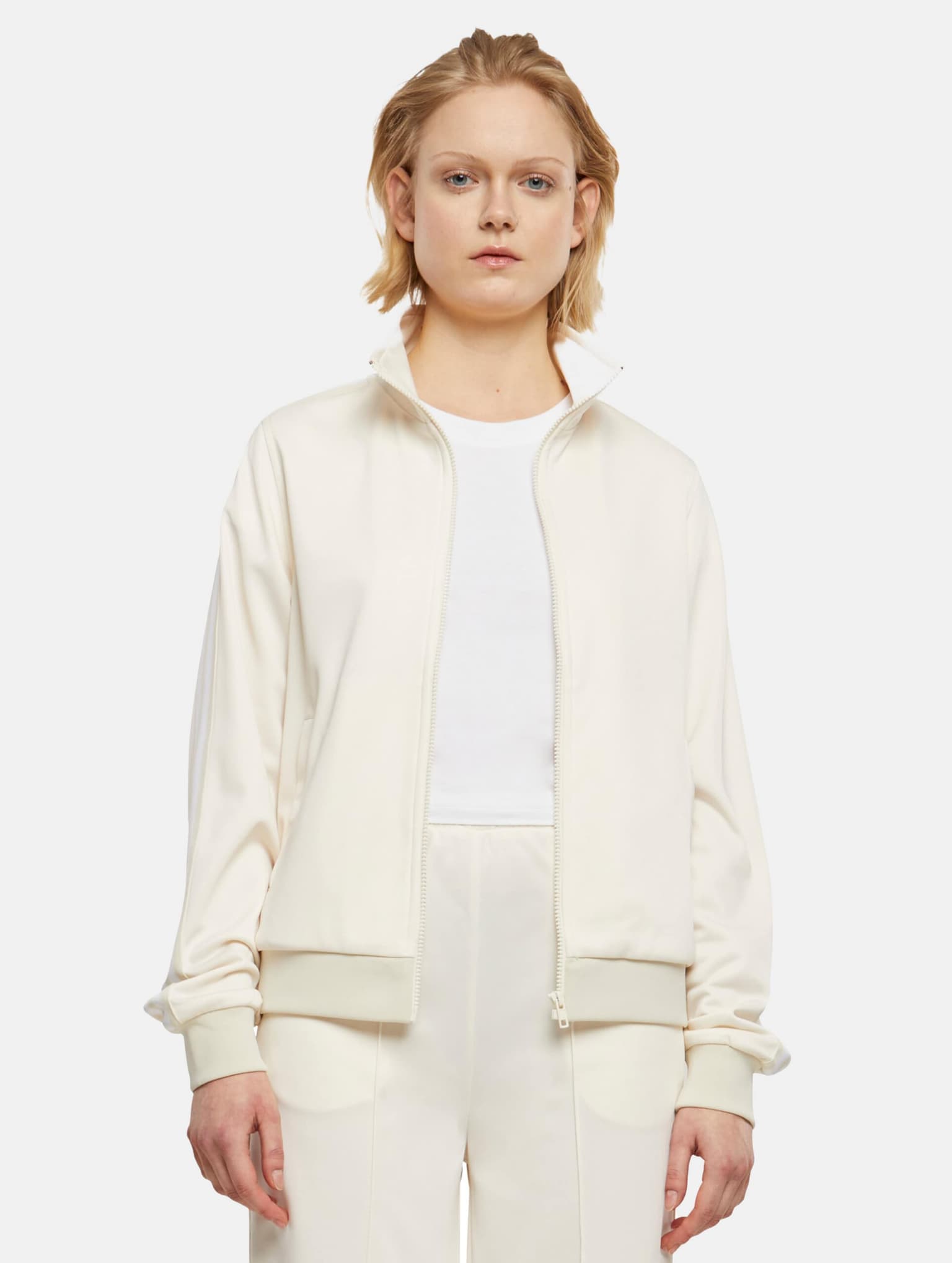 Urban Classics Ladies Retro Track Übergangsjacke – Bild 3