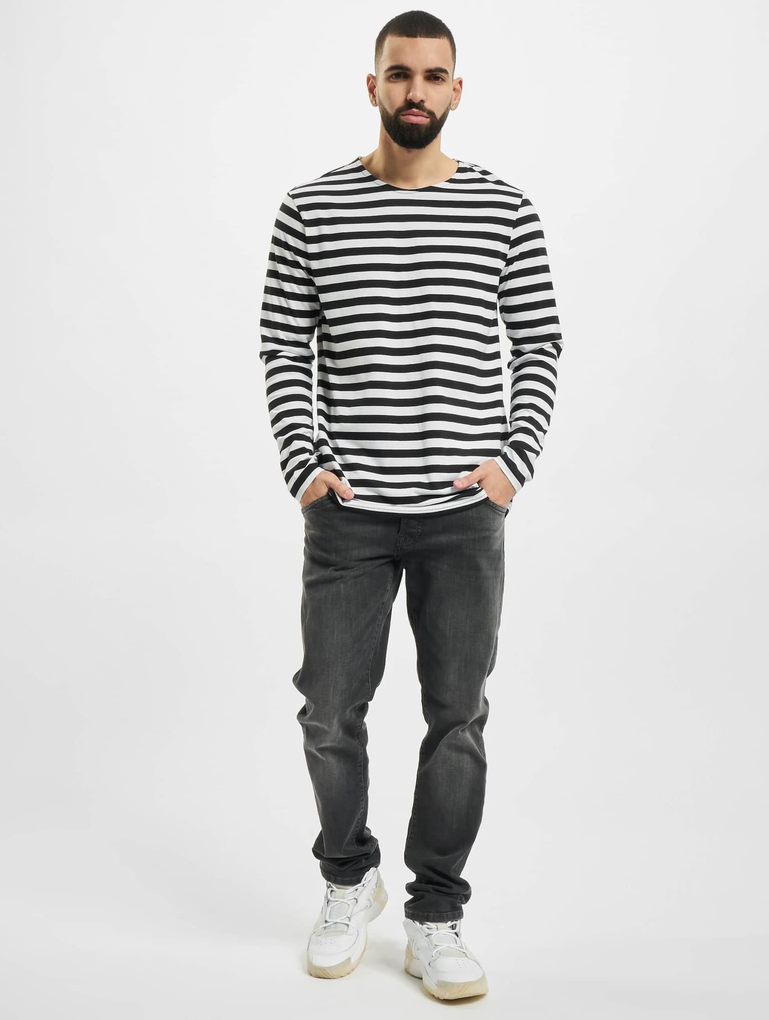 Urban Classics Regular Stripe LS – Bild 4