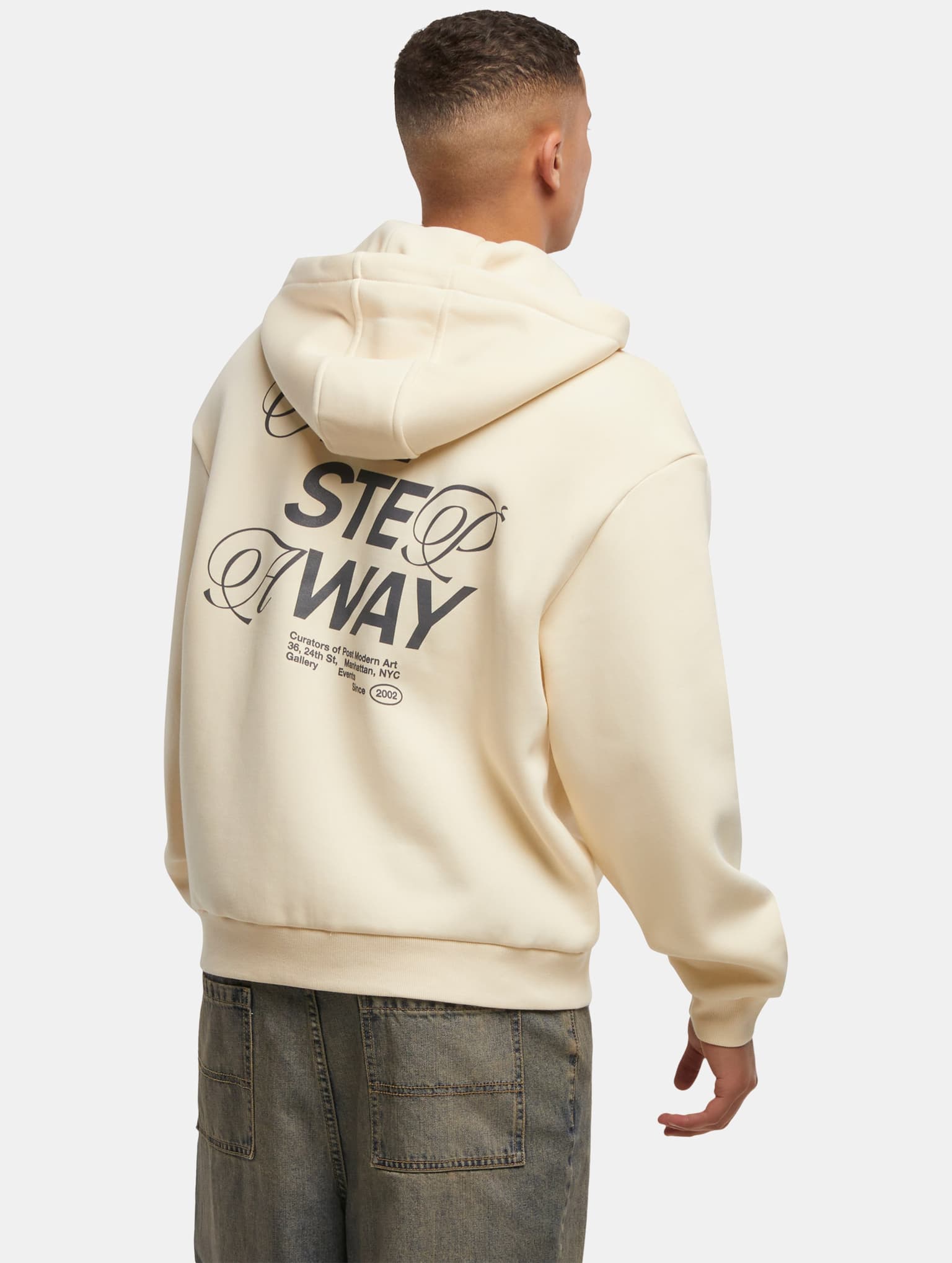 Mister Tee Upscale One Step Away Fluffy Zip Hoody – Bild 2