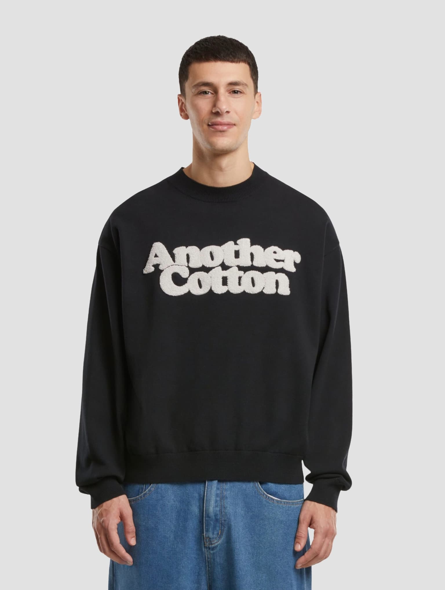 Another Cotton Lab Chenille Oversize Knit Sweatshirt – Bild 3