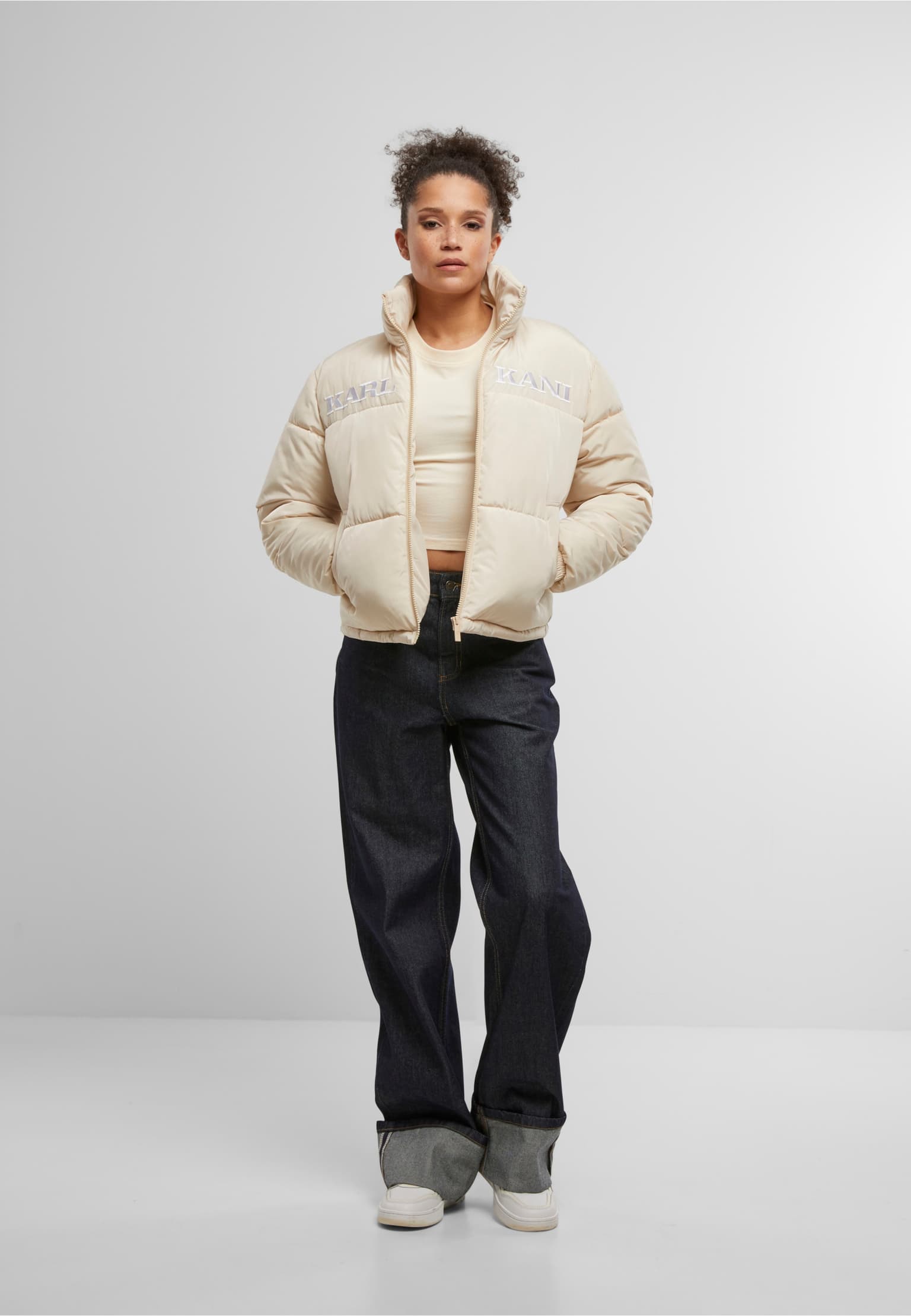 Karl Kani Retro Essential Puffer Jacket – Bild 3