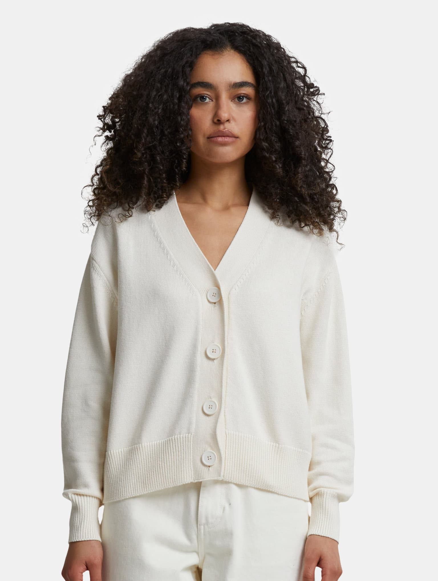 Urban Classics Ladies Rib Strickjacke – Bild 3