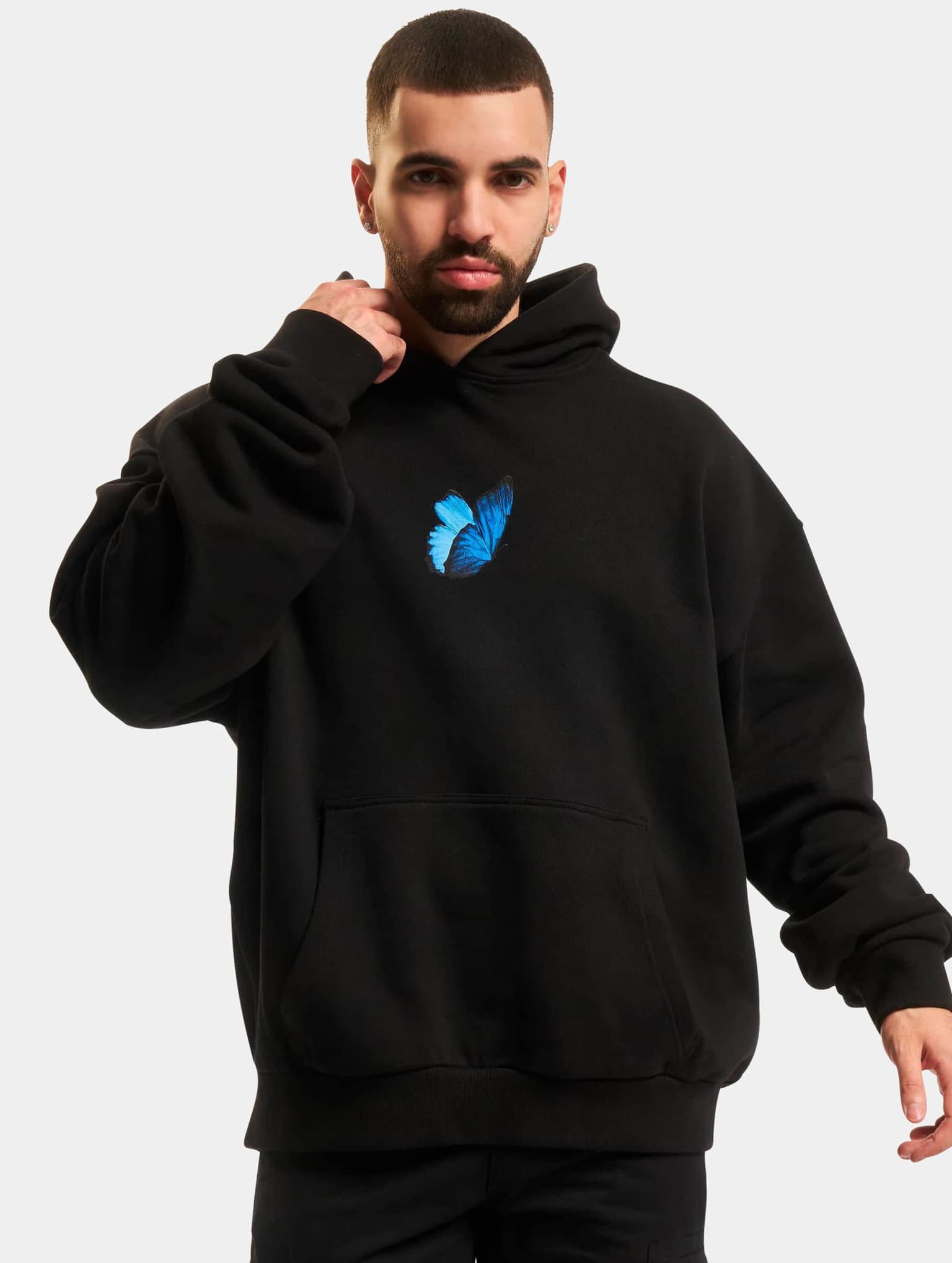 Mister Tee Upscale Le Papillon Heavy Oversize Hoodie