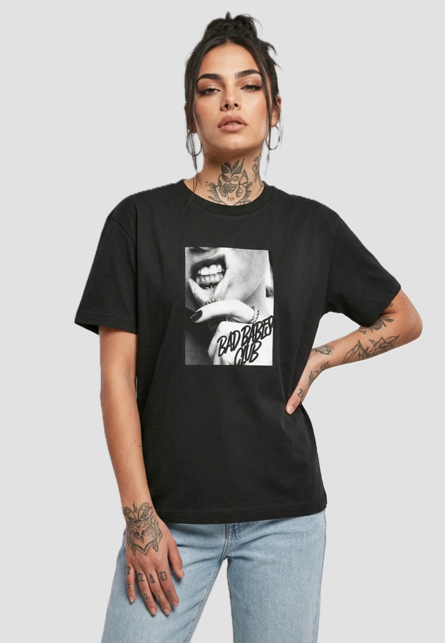 Miss Tee Lip Tattoo T-Shirt