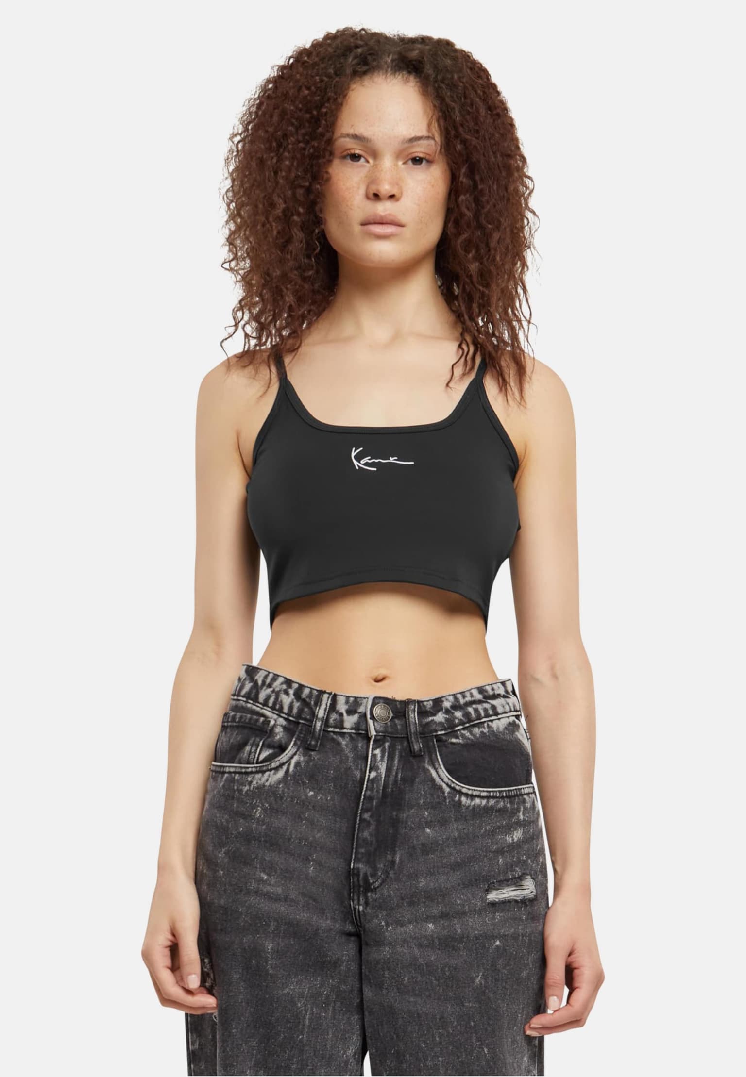 Karl Kani Small Signature Essential Crop Top
