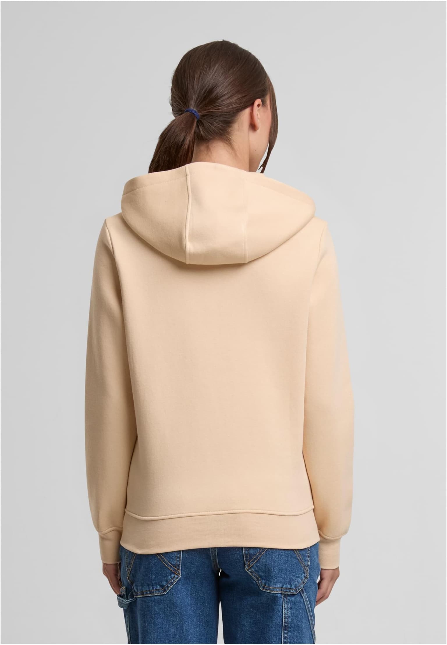 Urban Classics Ladies Basic Essential Zip Hoody – Bild 2