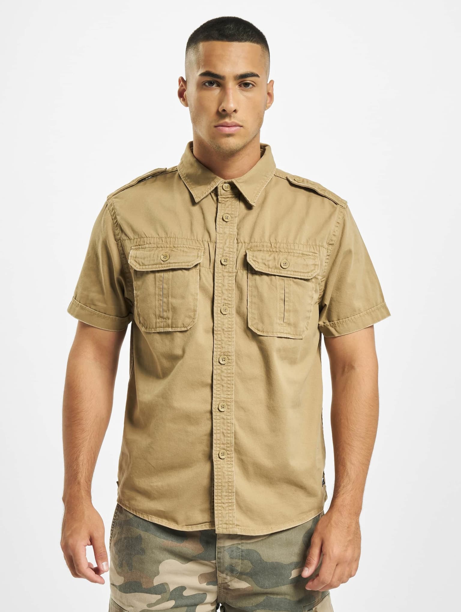 Brandit Vintage Shirt shortsleeve – Bild 3