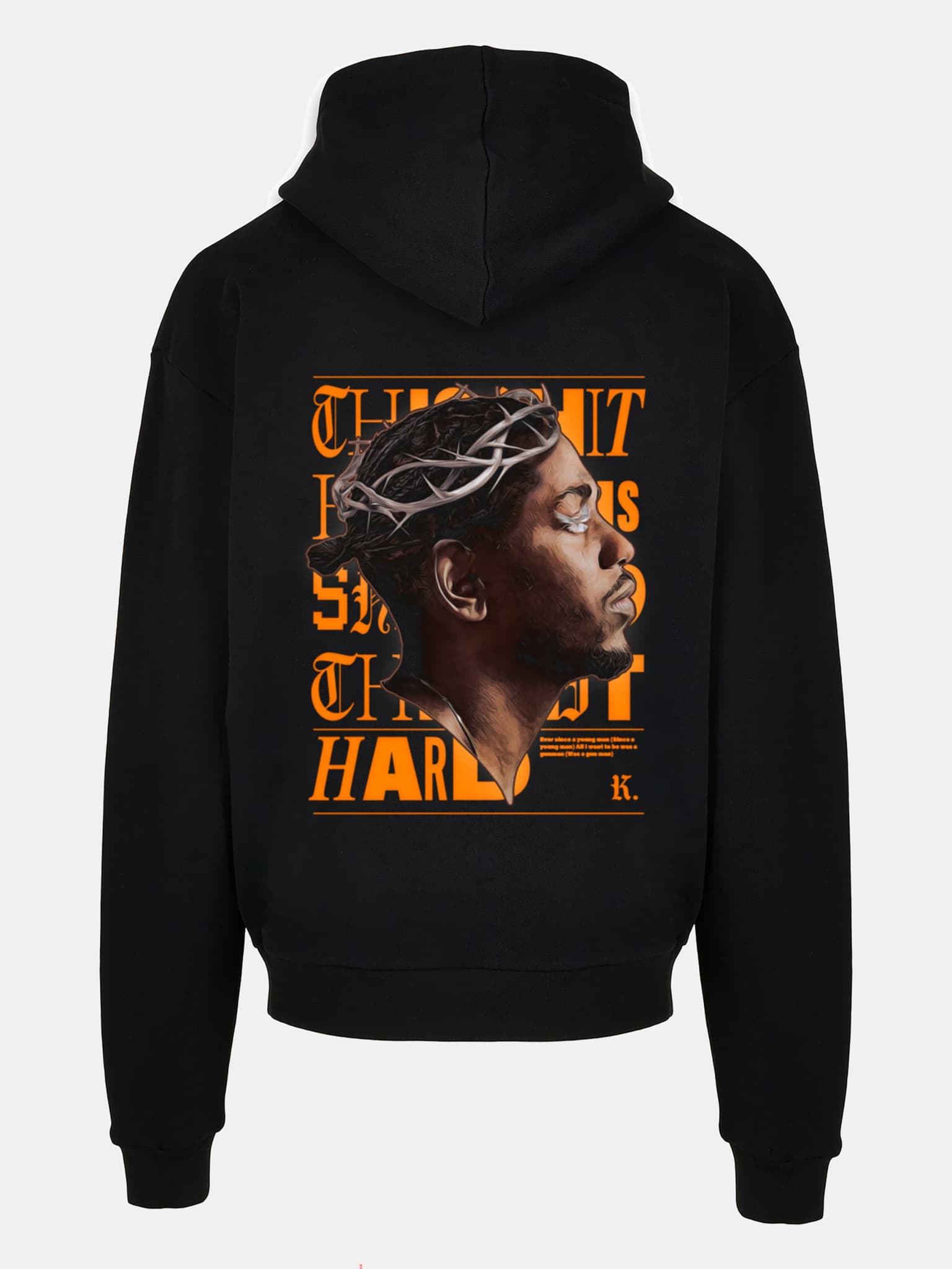 Mister Tee Upscale K-Dot Heavy Oversize Hoody – Bild 4