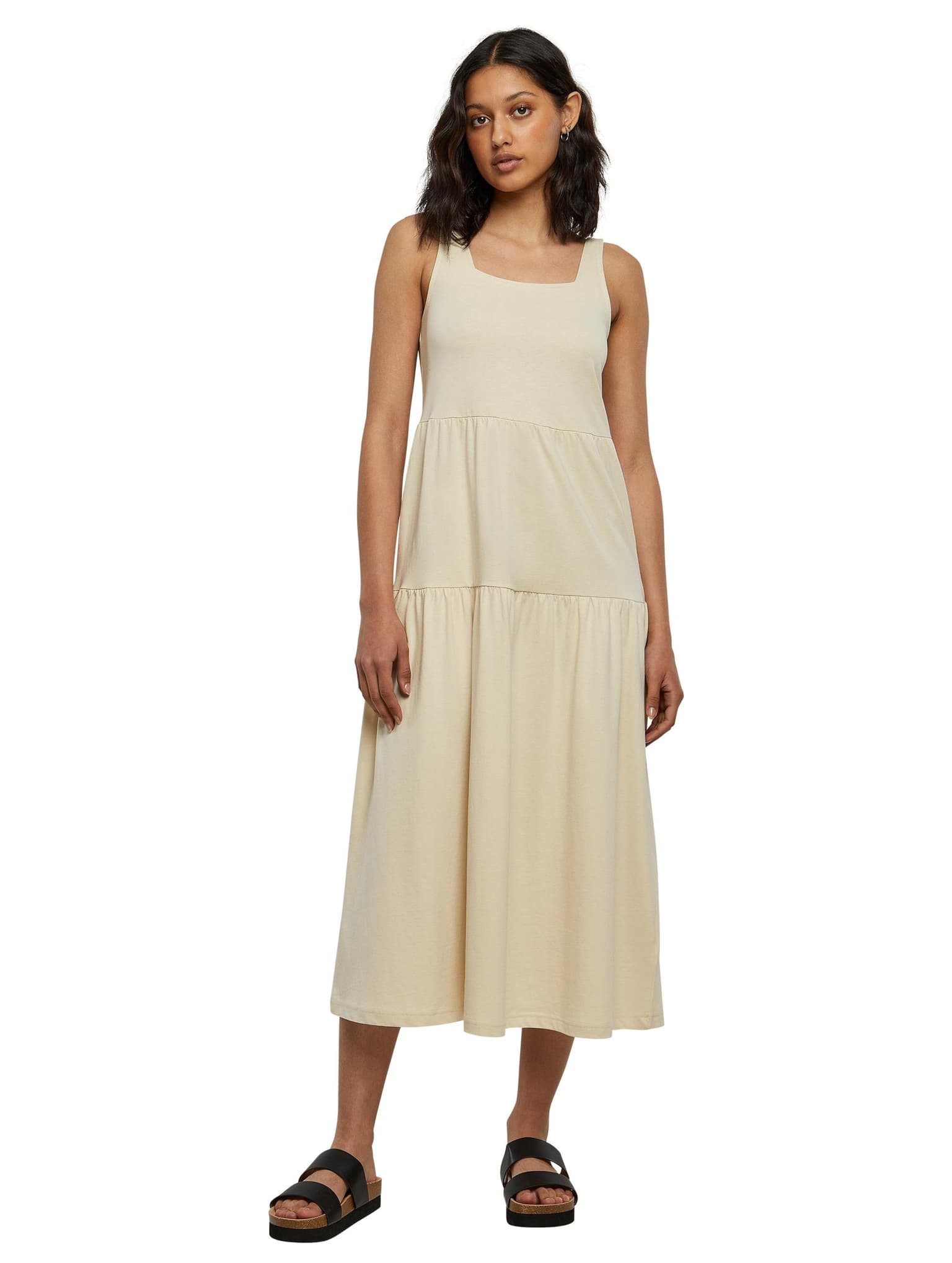 Urban Classics Ladies 7/8 Length Valance Summer Dress – Bild 4