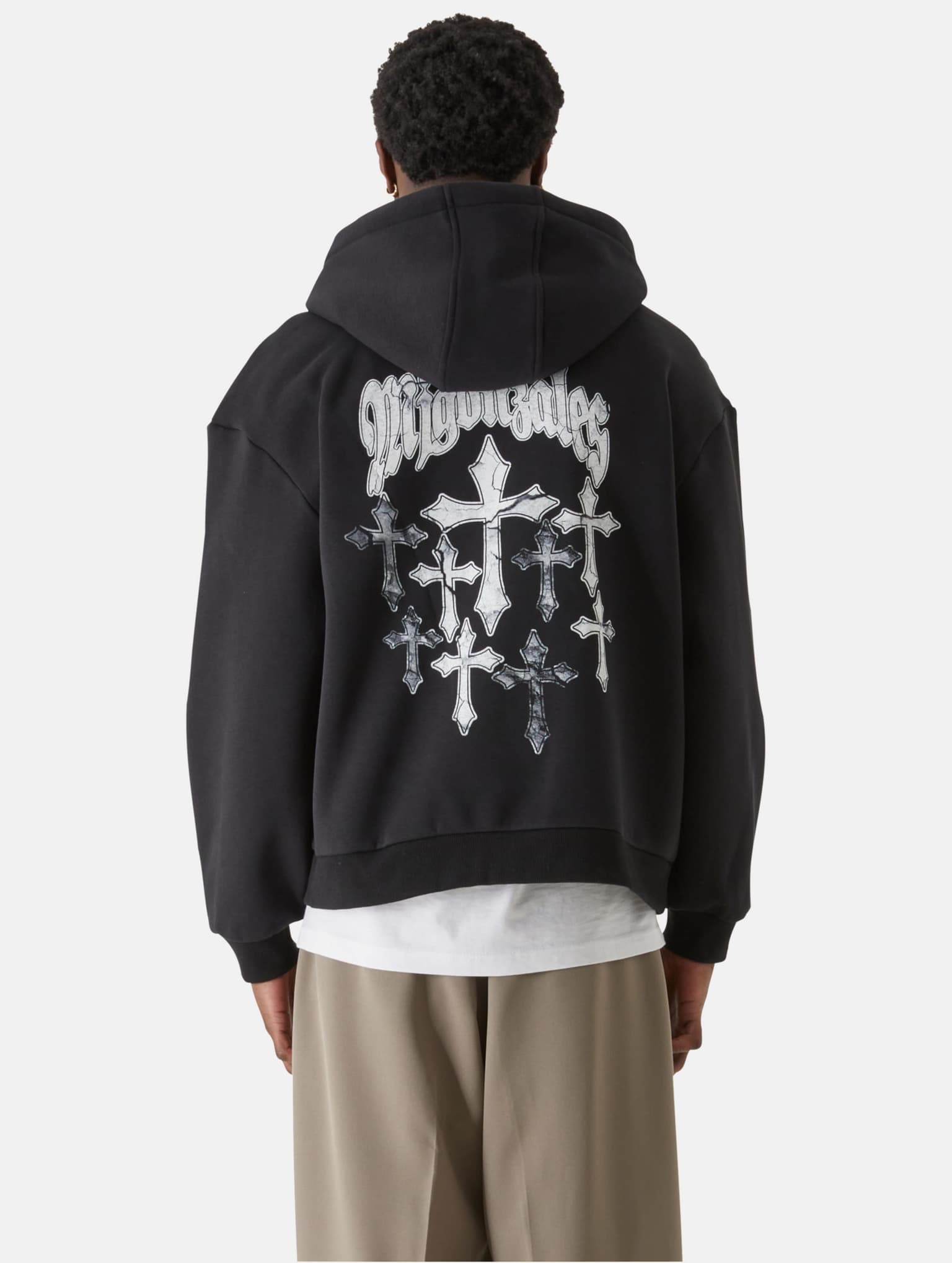 MJ Gonzales Heavy Oversized Hoody - Faded Faith – Bild 2