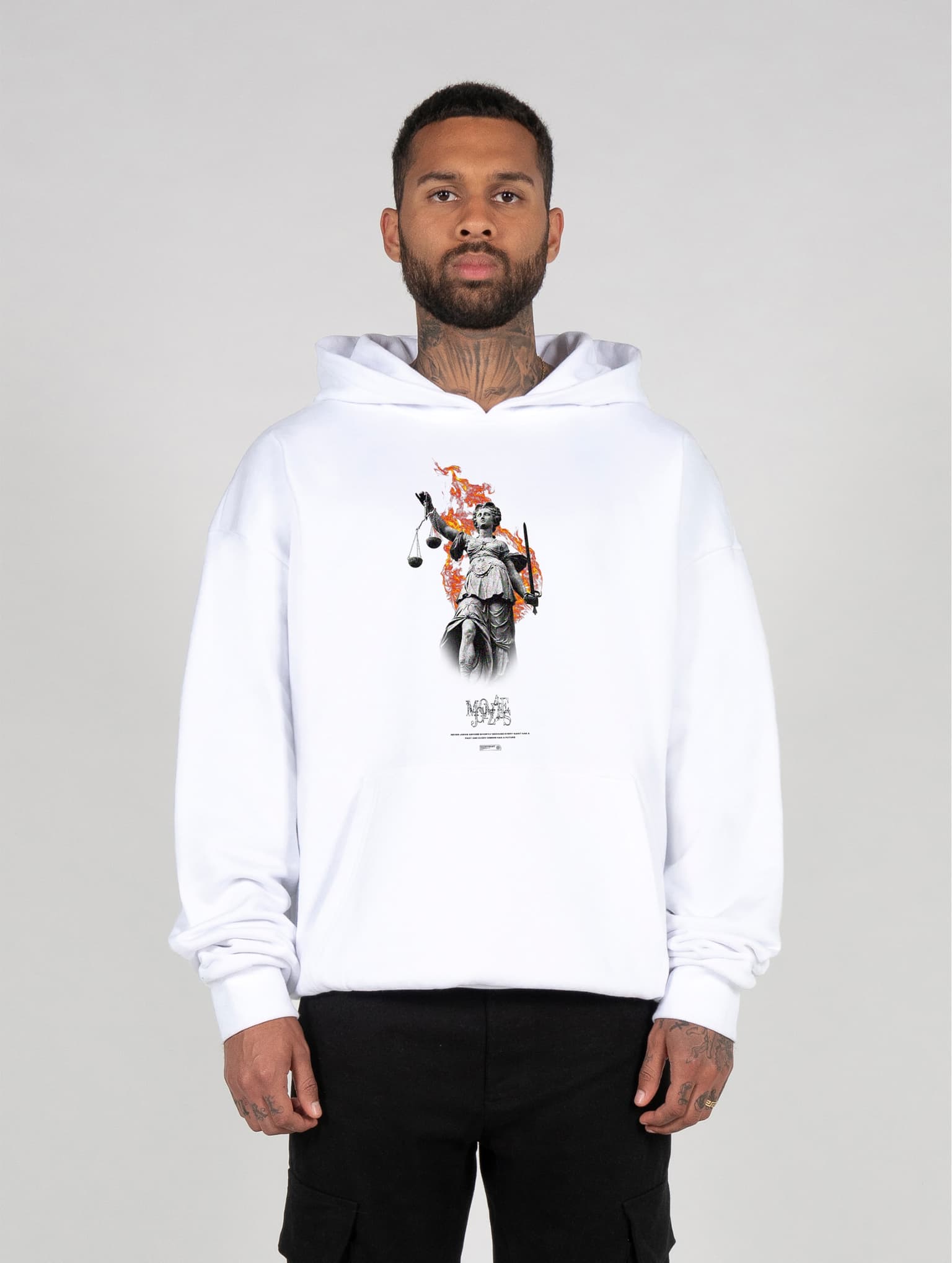 MJ Gonzales Justitia x Heavy Oversized Hoody