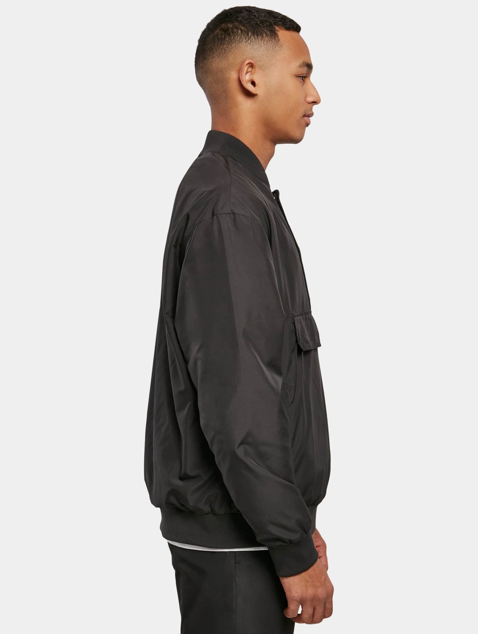 Urban Classics Pullover Bomber Jacket – Bild 4