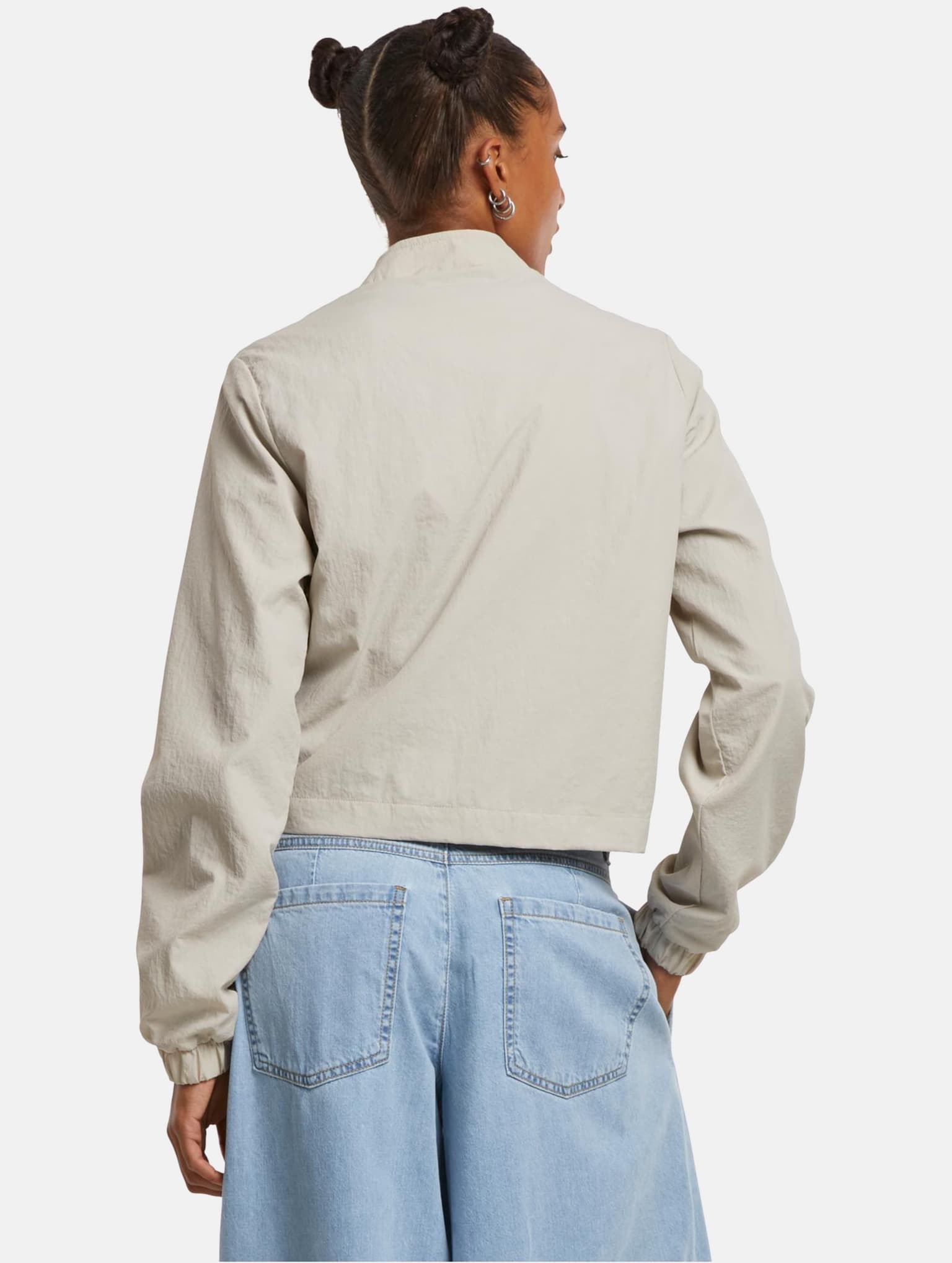 Urban Classics Ladies Short Crinkle Nylon Jacket – Bild 2
