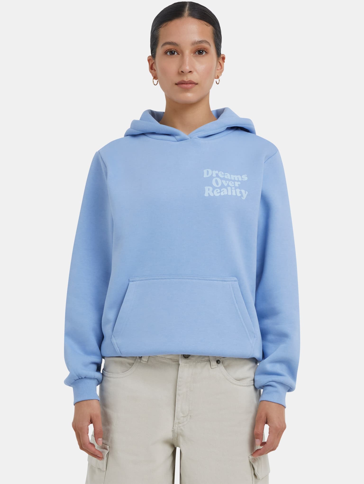 Miss Tee Dreams Over Reality Ladies Fluffy Hoody – Bild 3