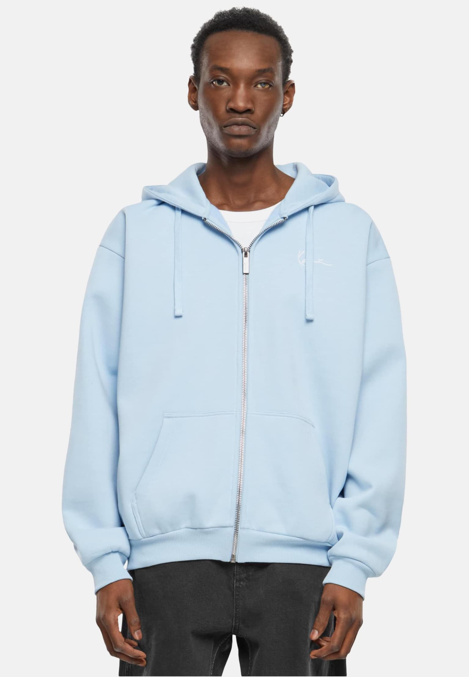 Karl Kani Chest Signature OS Full Zip Star Hoodie – Bild 2