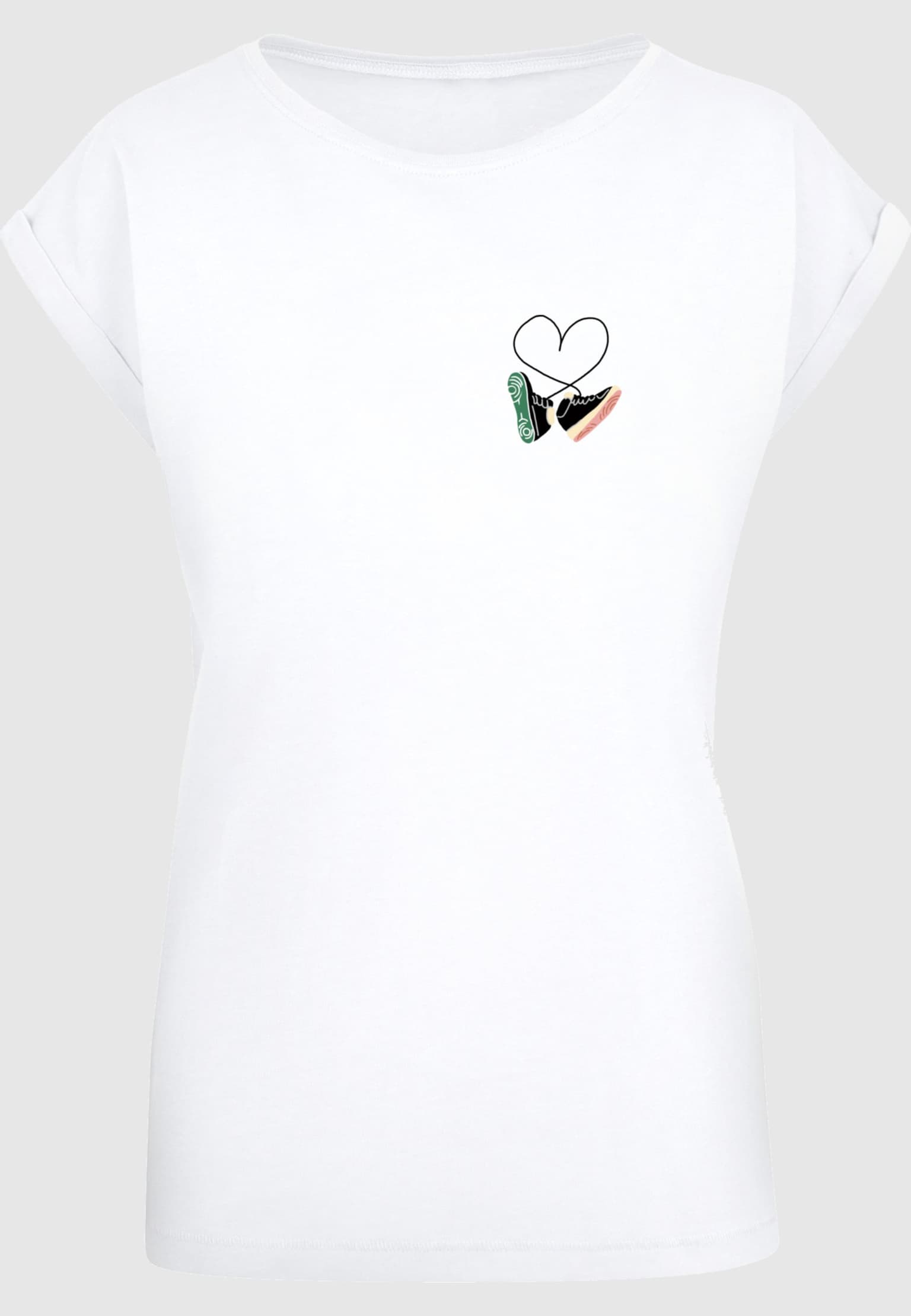 Mister Tee Ladies Kicks Love Extended Shoulder – Bild 3