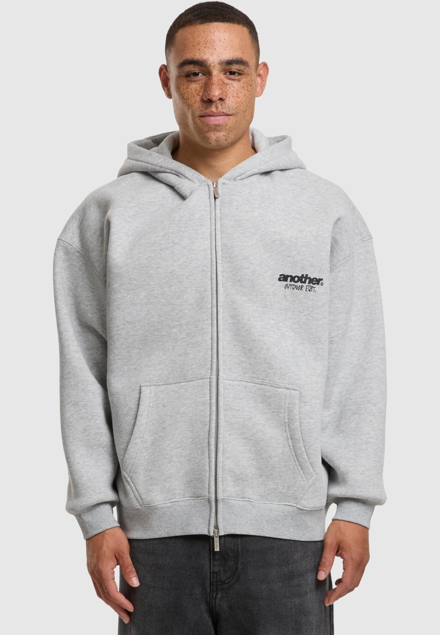 Another Cotton Lab Almost Home Zip Hoodie – Bild 3
