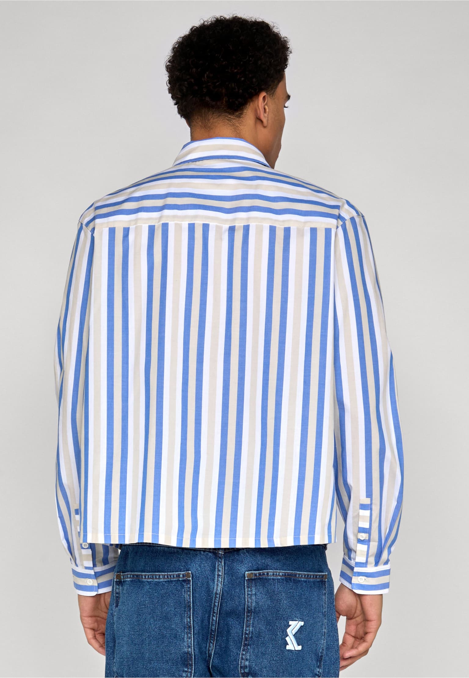 Karl Kani Jeans Stripe Oversized Shirt – Bild 2
