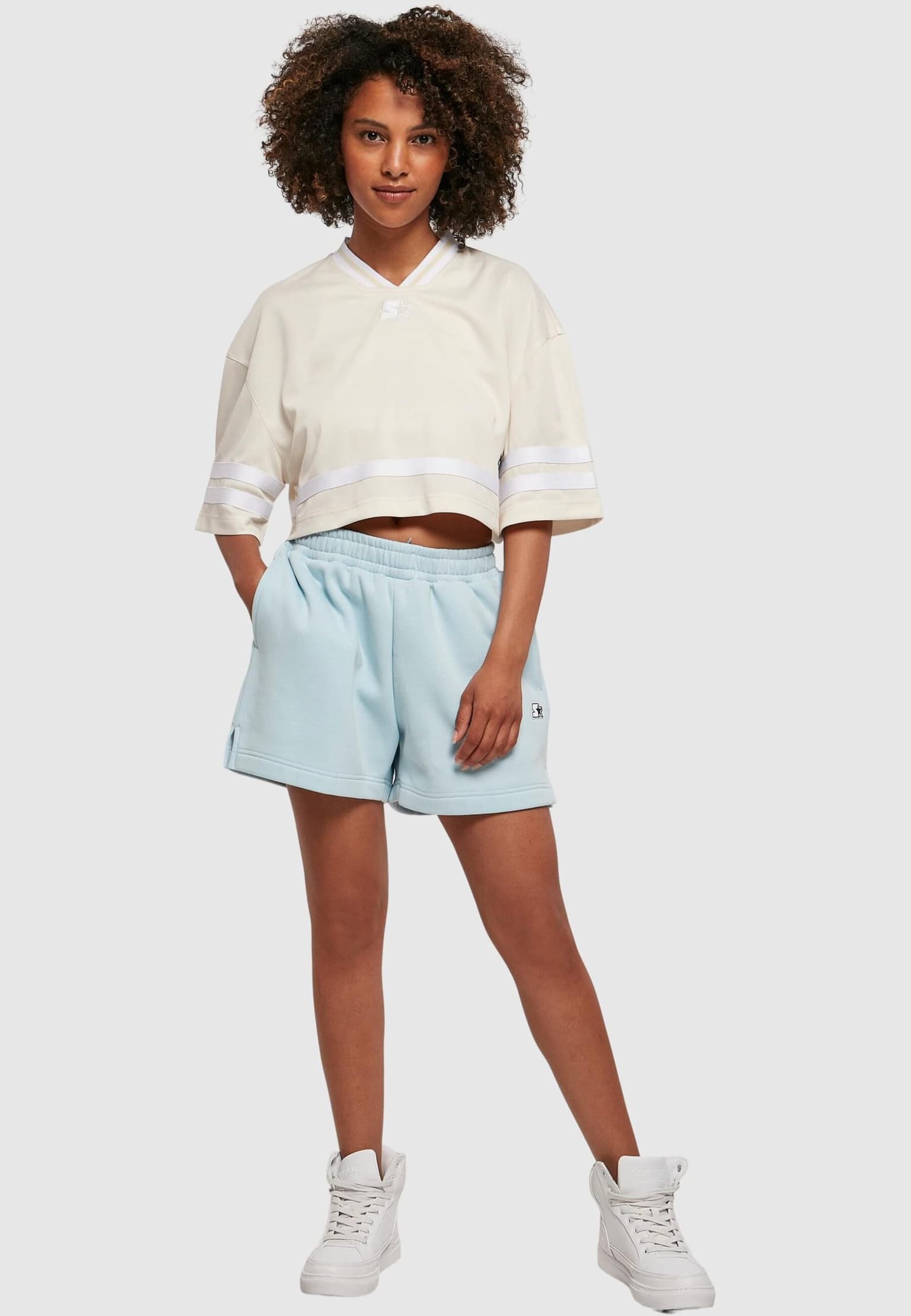 Starter Black Label Ladies Cropped Mesh Jersey – Bild 4