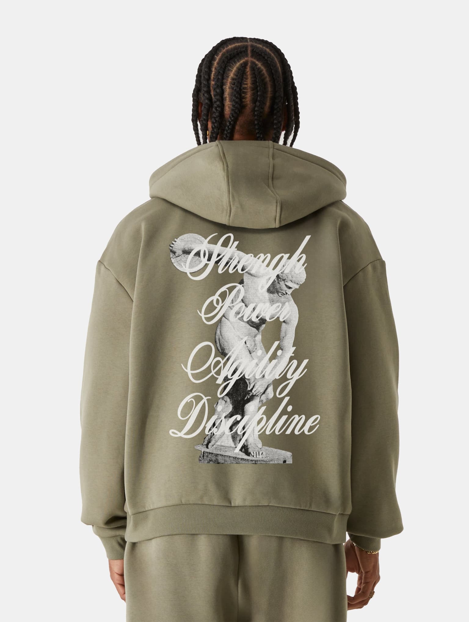 MJ Gonzales Heavy Oversized Hoody - Discipline Dynasty – Bild 2