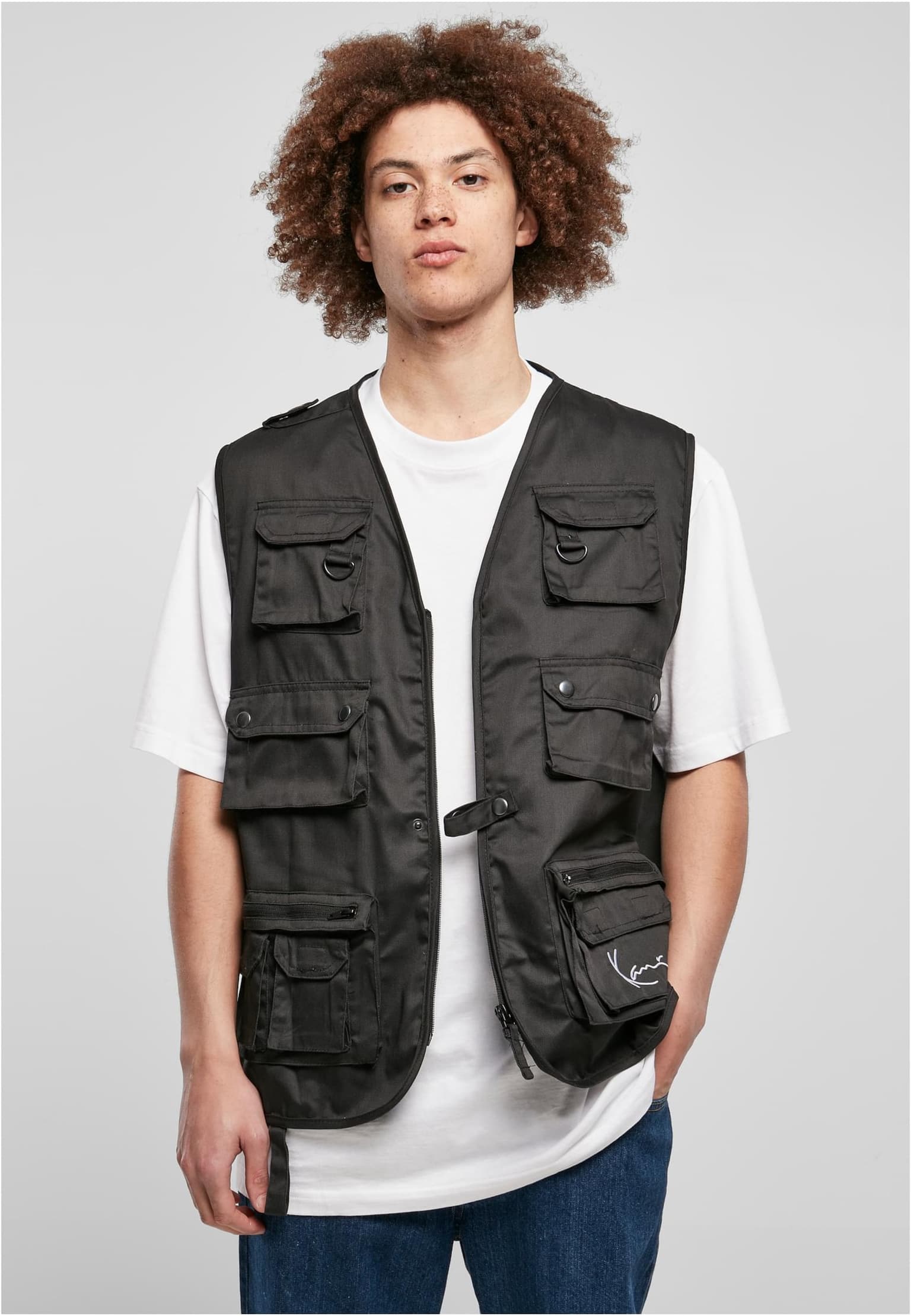 Karl Kani KK Small Signature Vest black