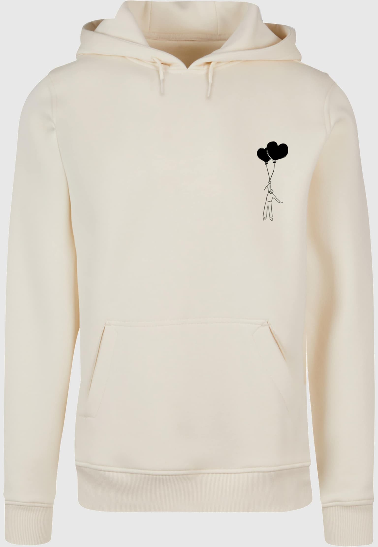 Merchcode Love In The Air Fitted Heavy Hoody – Bild 3