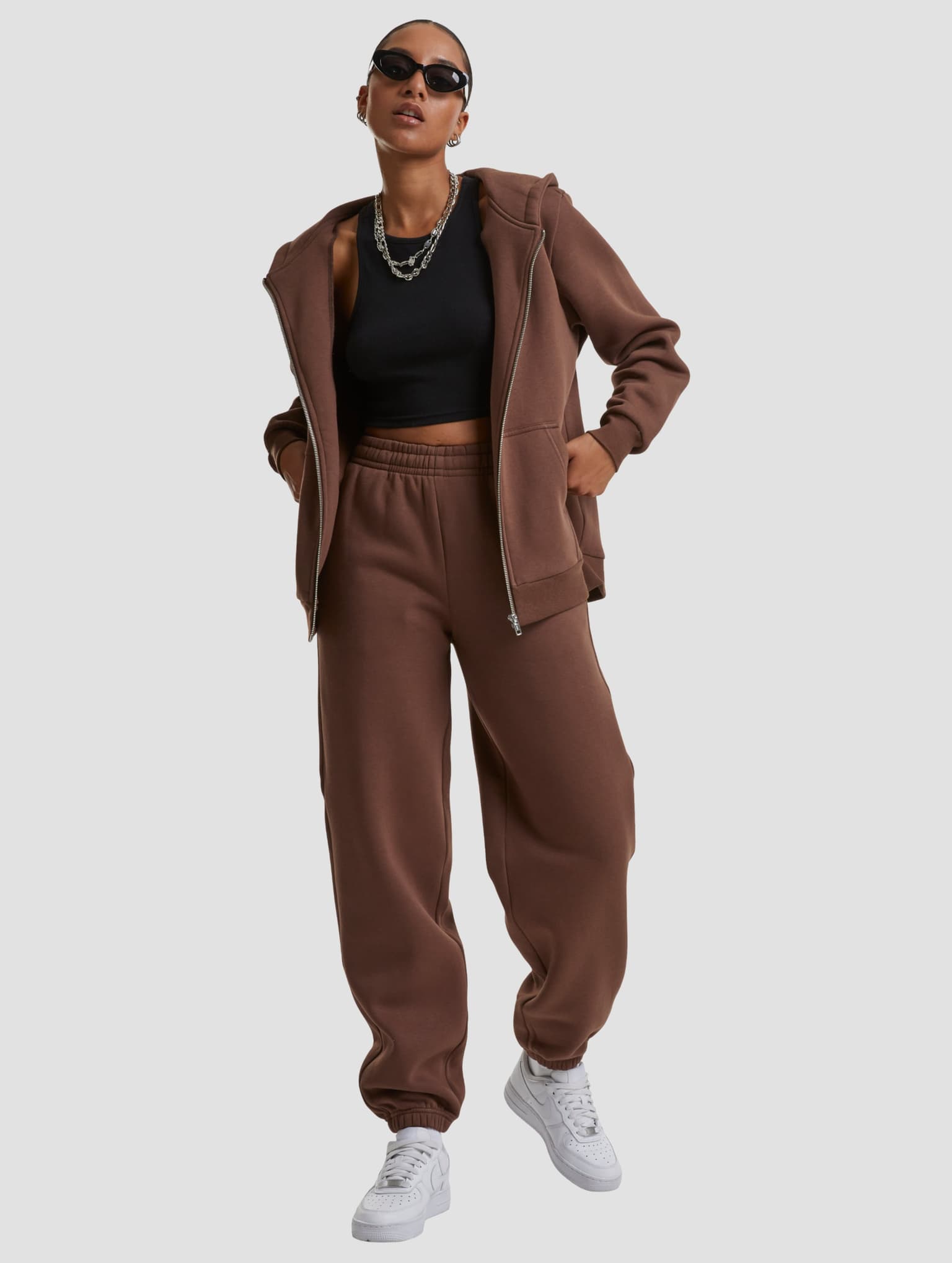 Urban Classics Ladies Fluffy Jogginghose – Bild 4