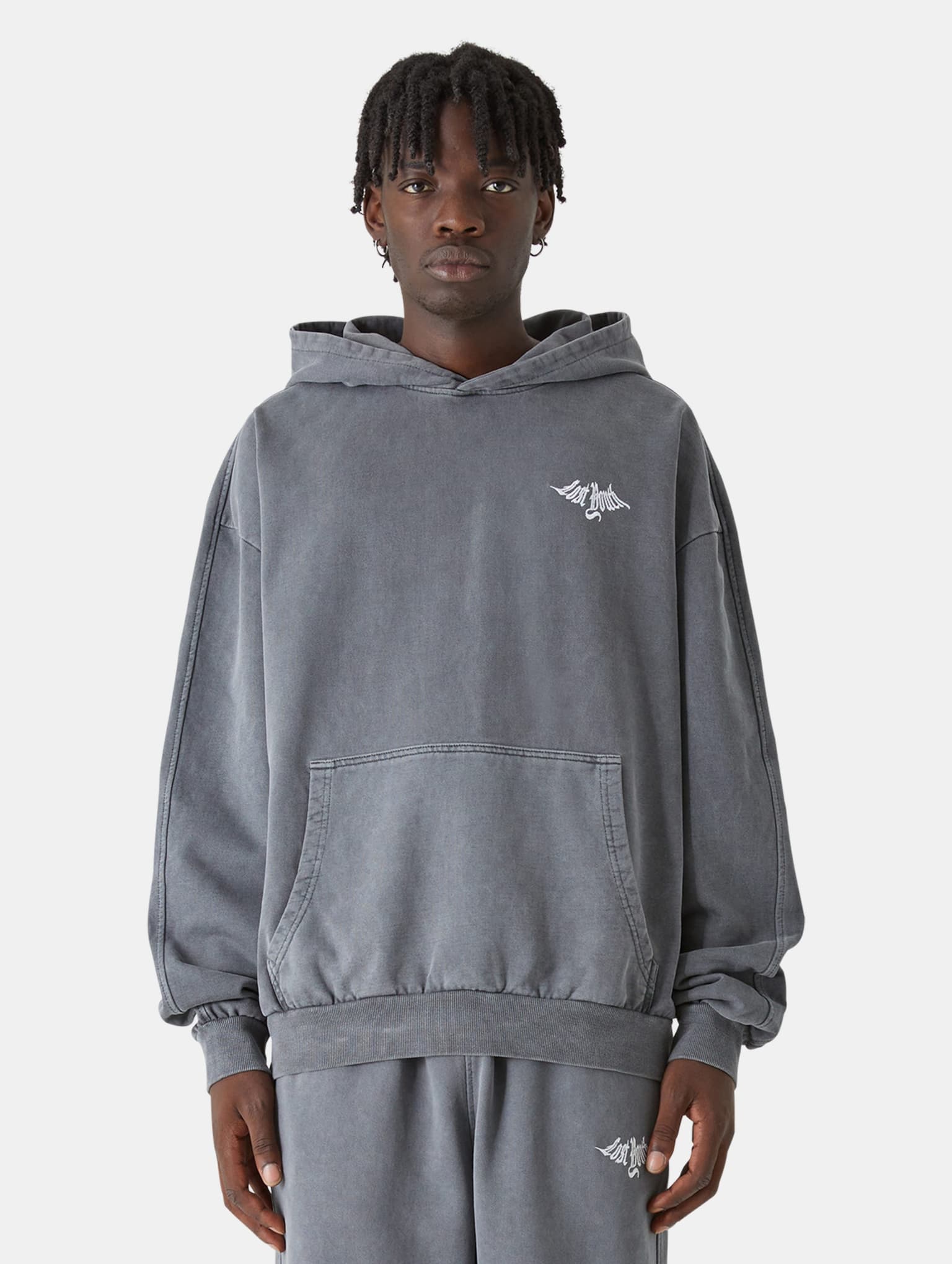 Lost Youth LY HEAVY TERRY HOODIE ''CLASSIC'' – Bild 3