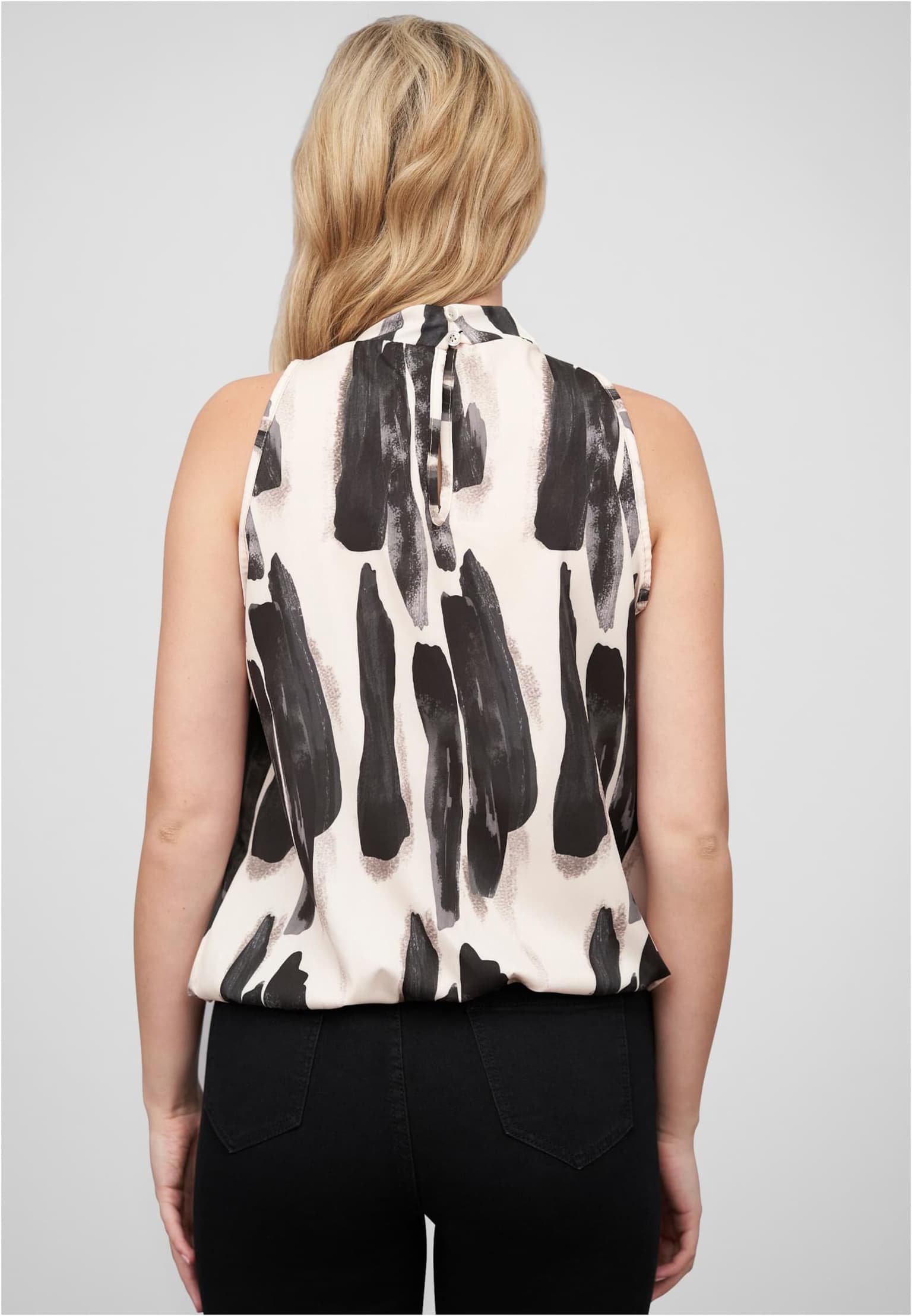 Cloud5ive Damen Choker Top mit Abstrakt Print – Bild 2