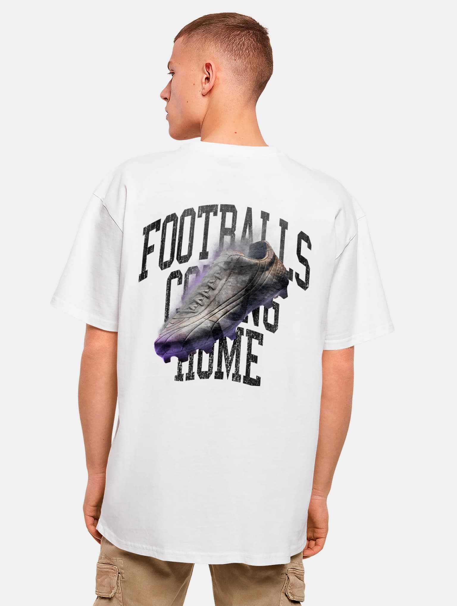 Mister Tee Upscale Football's Coming Home Gamechanger Oversize – Bild 2