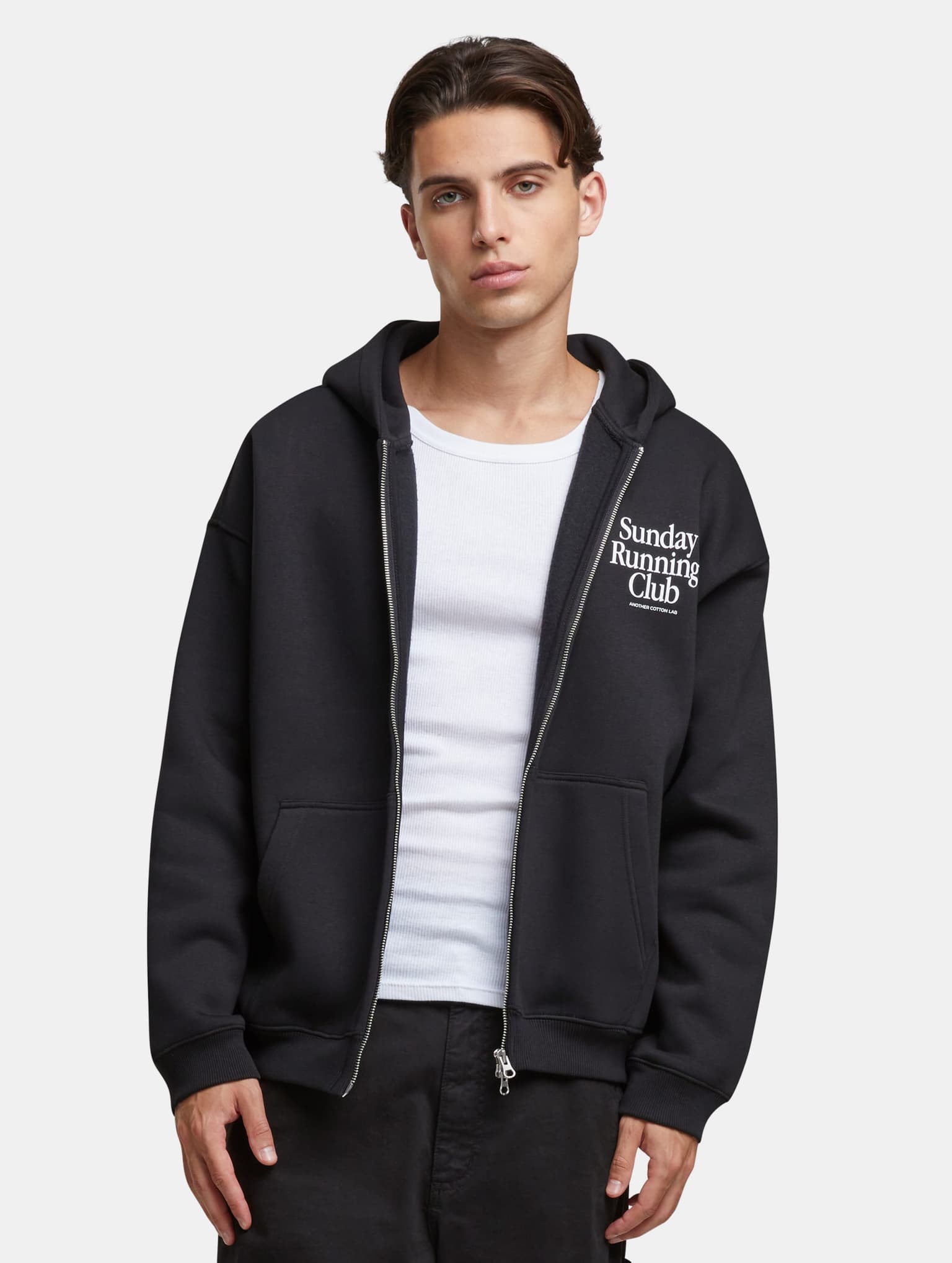 Another Cotton Lab Sunday Running Club Oversized Zip Hoodie – Bild 2