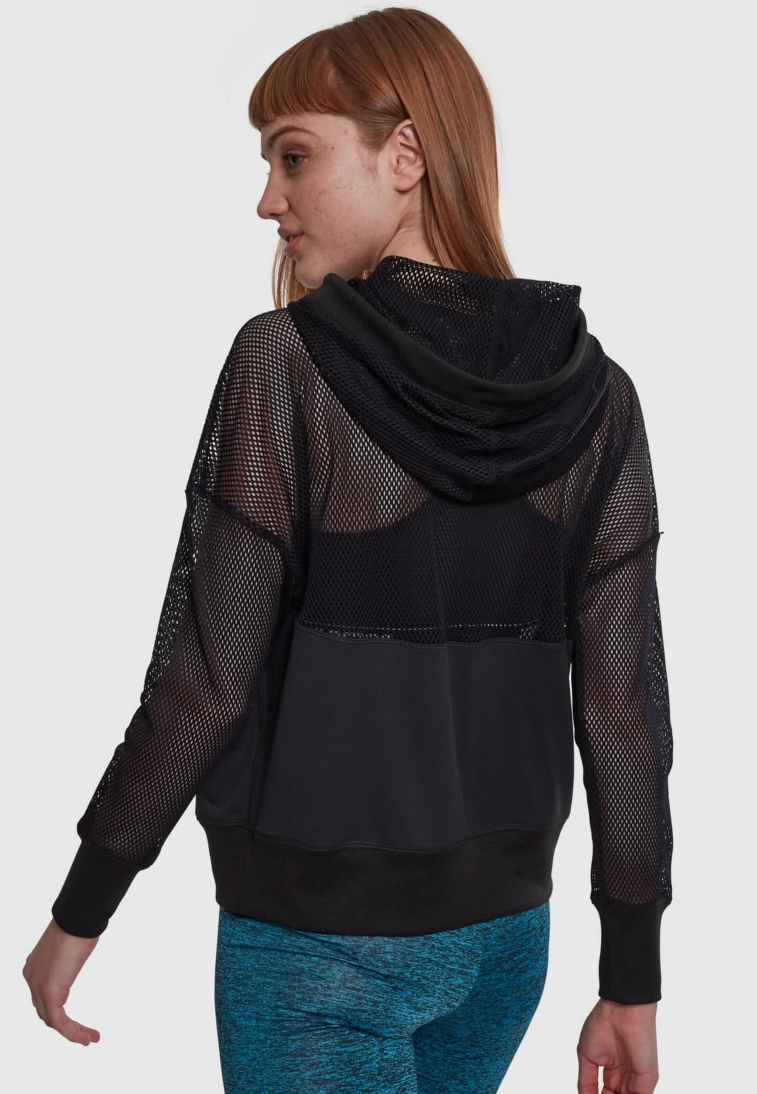 Urban Classics Ladies Mesh Hoody – Bild 2