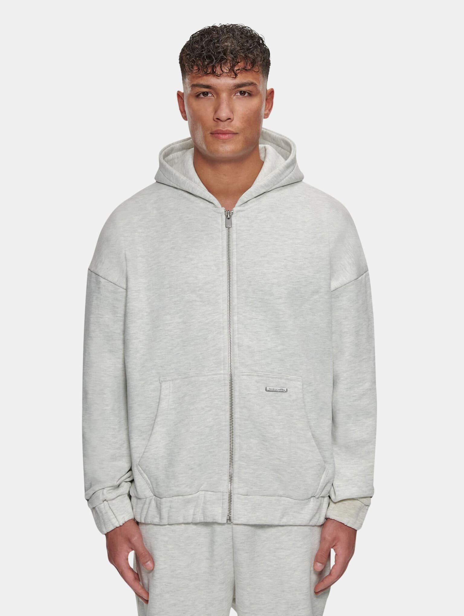 Dropsize Bazix Super Heavy Blank Zip Hoodie