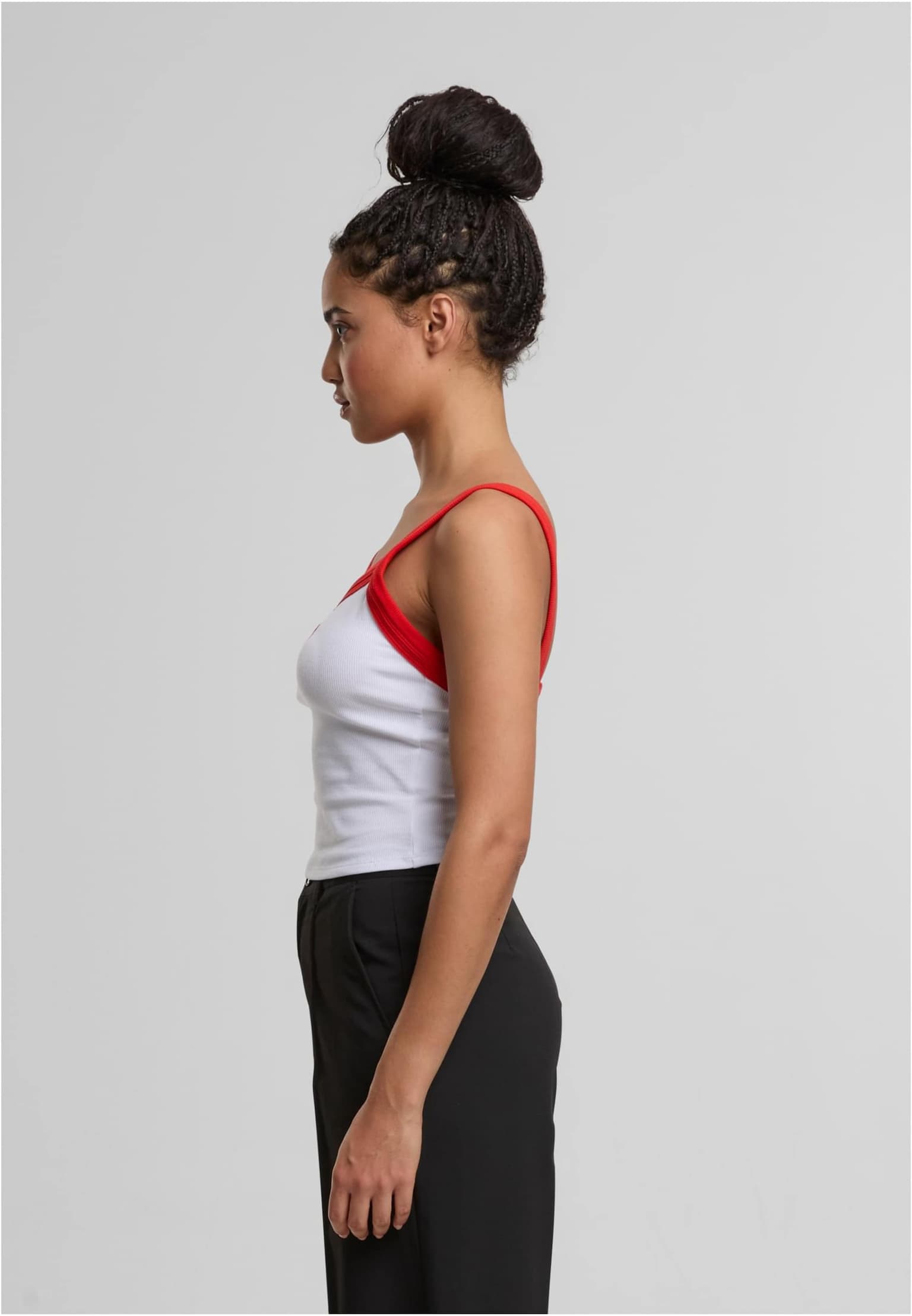 True Religion EMBROIDERED CONTRAST RIB TANK – Bild 4