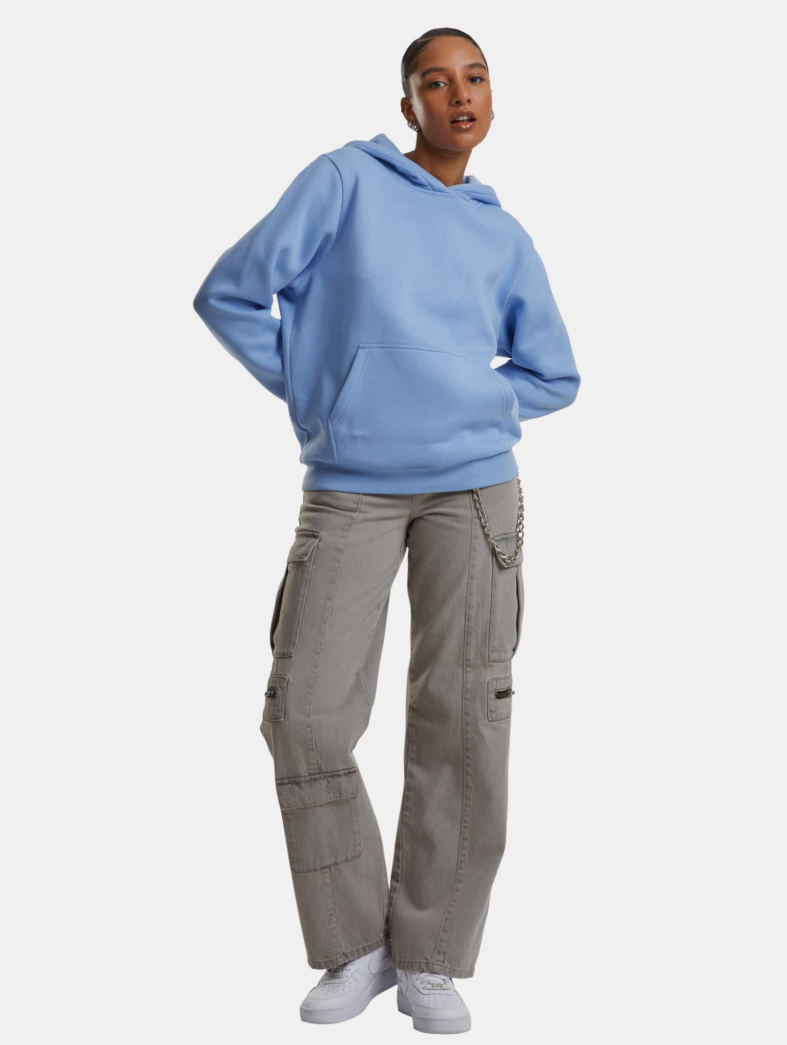 Urban Classics Ladies Fluffy Hoodie – Bild 4