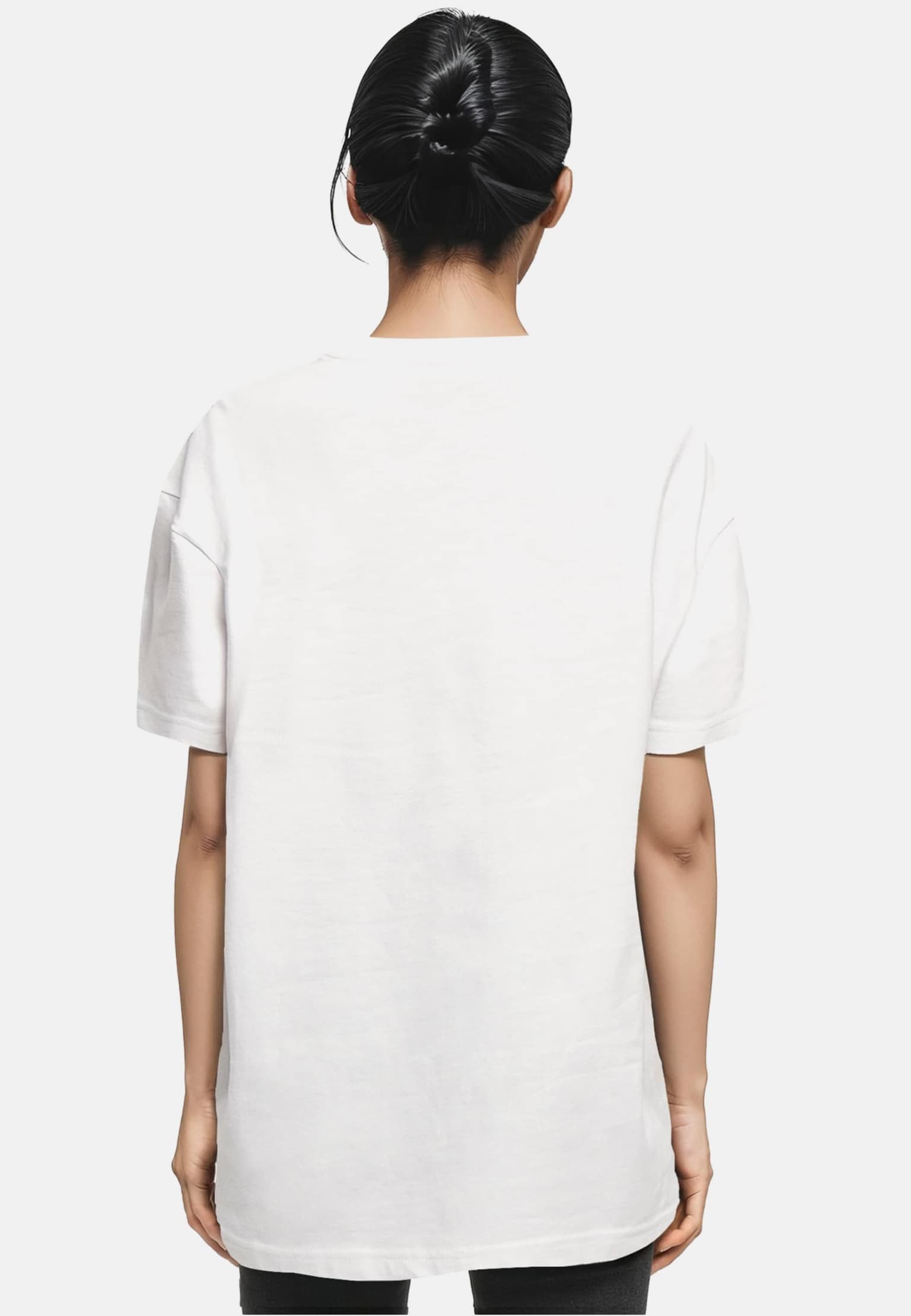 Merchcode Ladies New York Wording - Oversized Boyfriend Tee – Bild 2