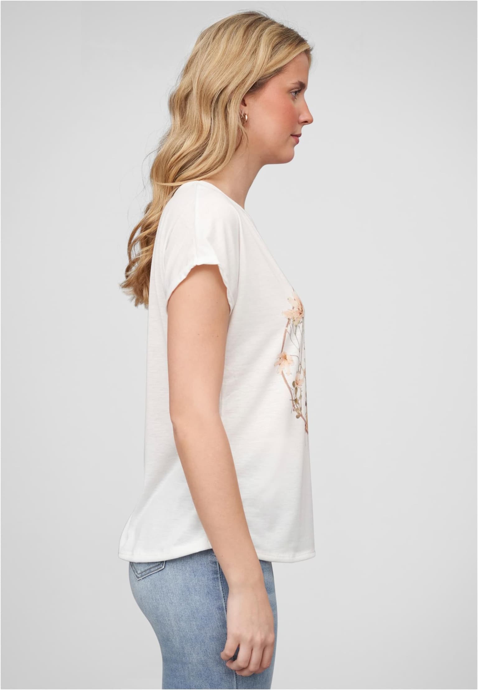 Cloud5ive Viskose T-Shirt mit Blumen Print – Bild 4
