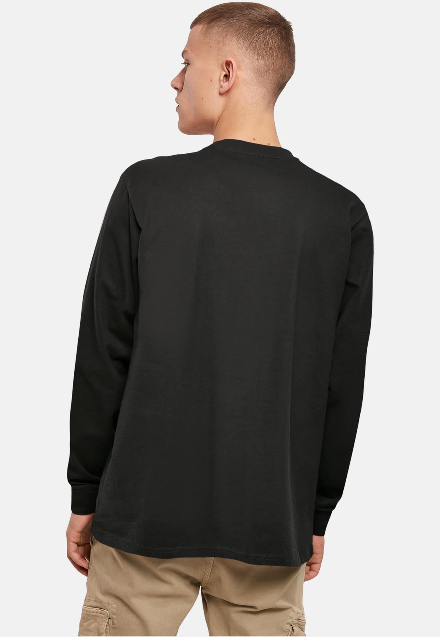 Merchcode Think Different Longsleeve With Cuffrib – Bild 2