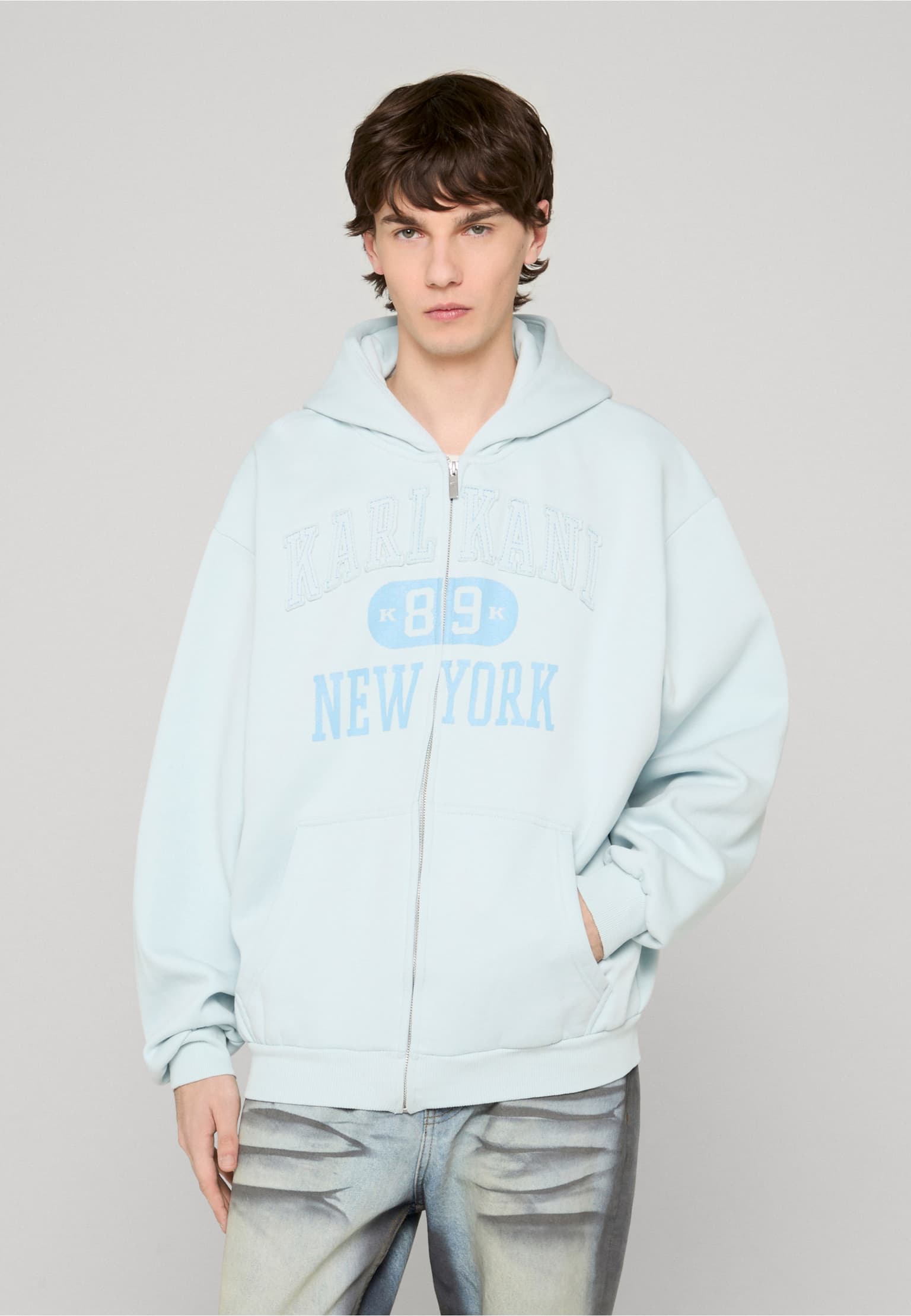 Karl Kani Heritage 89 Oversized Zip Hoodie