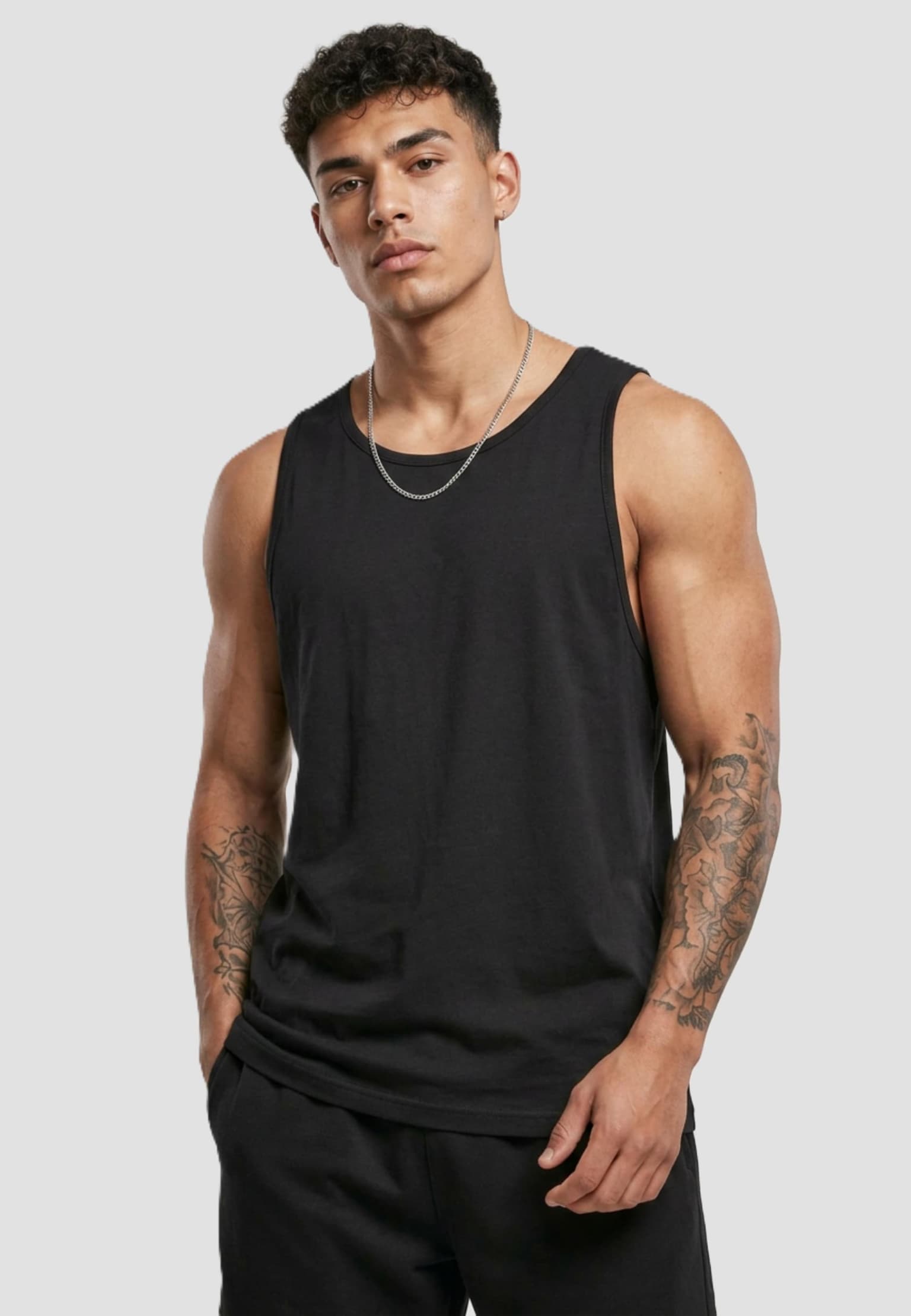 Urban Classics Jersey Loose Tank 2-Pack – Bild 2