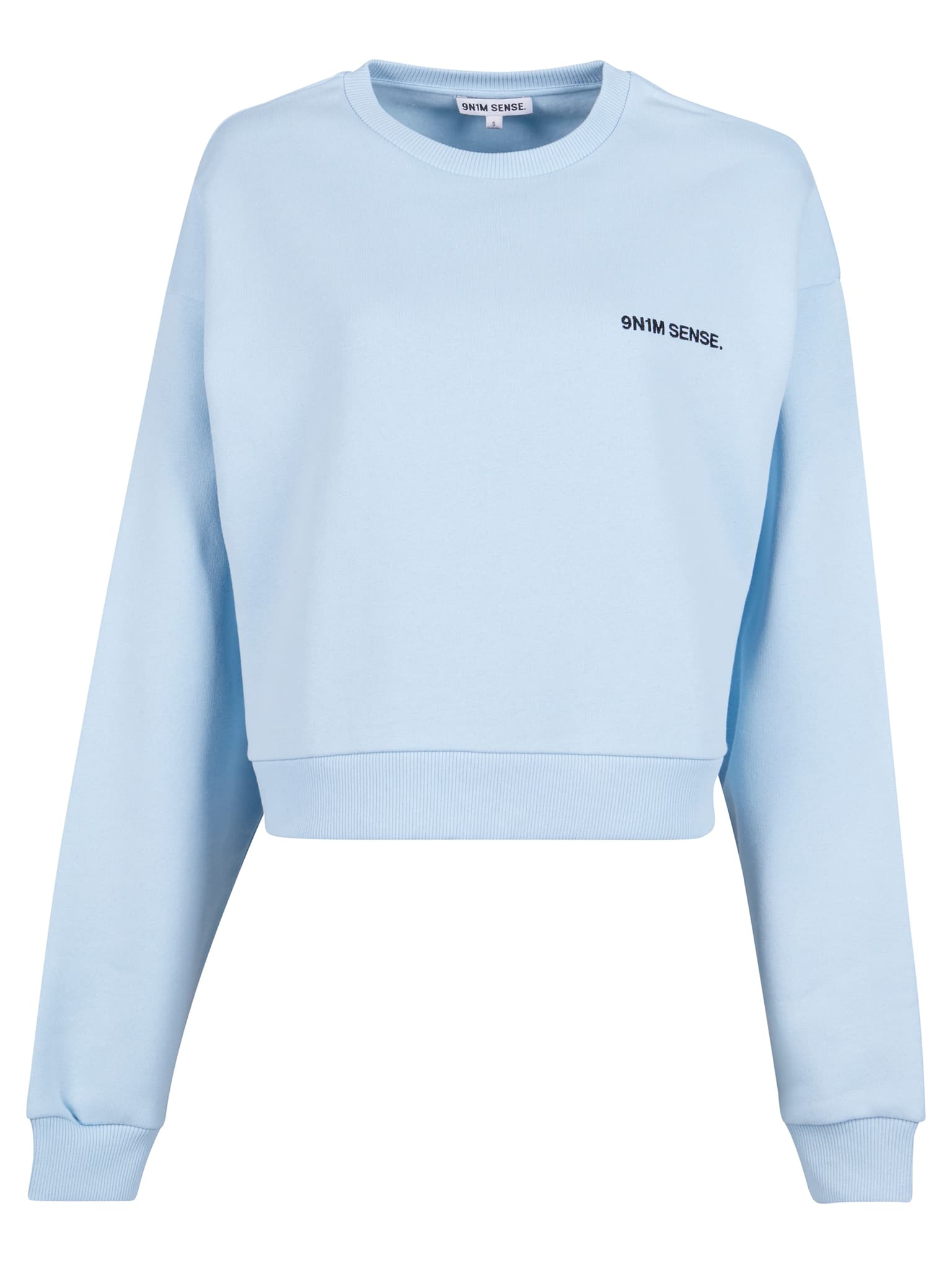 9N1M SENSE W-Essential Cropped Sweatshirt – Bild 3