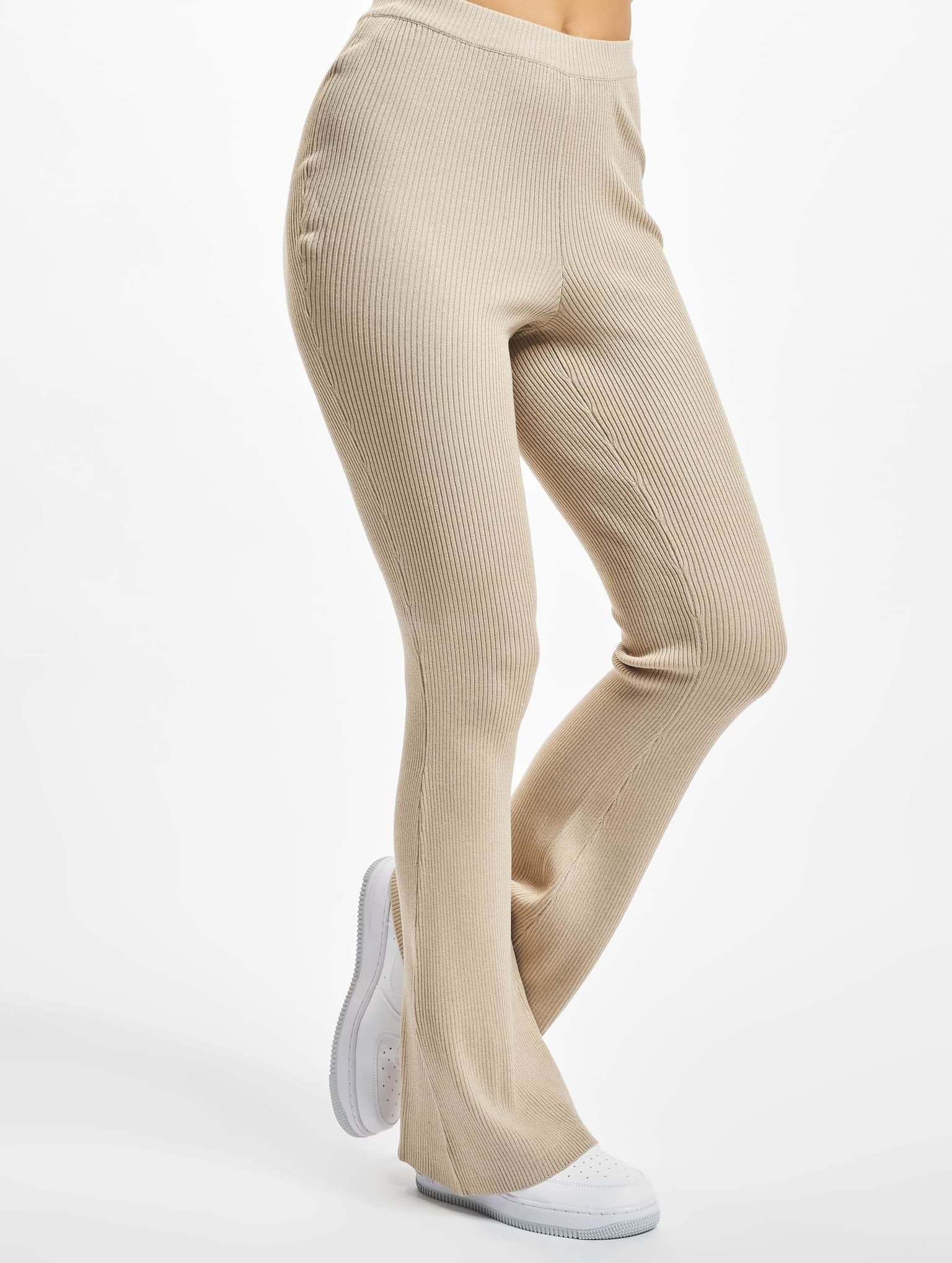 Urban Classics Ladies Rib Knit Bootcut Leggings – Bild 3