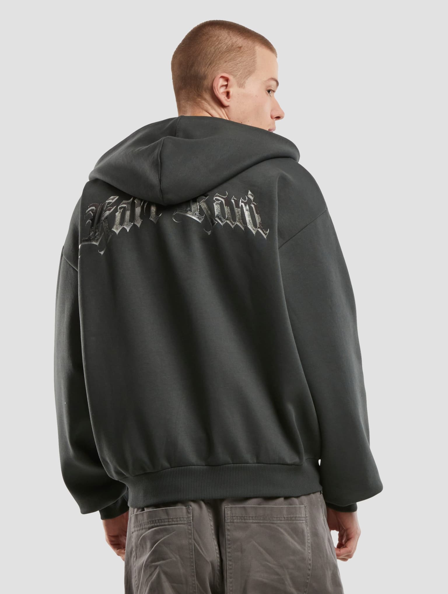 Karl Kani KK Old English Chrome Backprint Zip Hoodie – Bild 2
