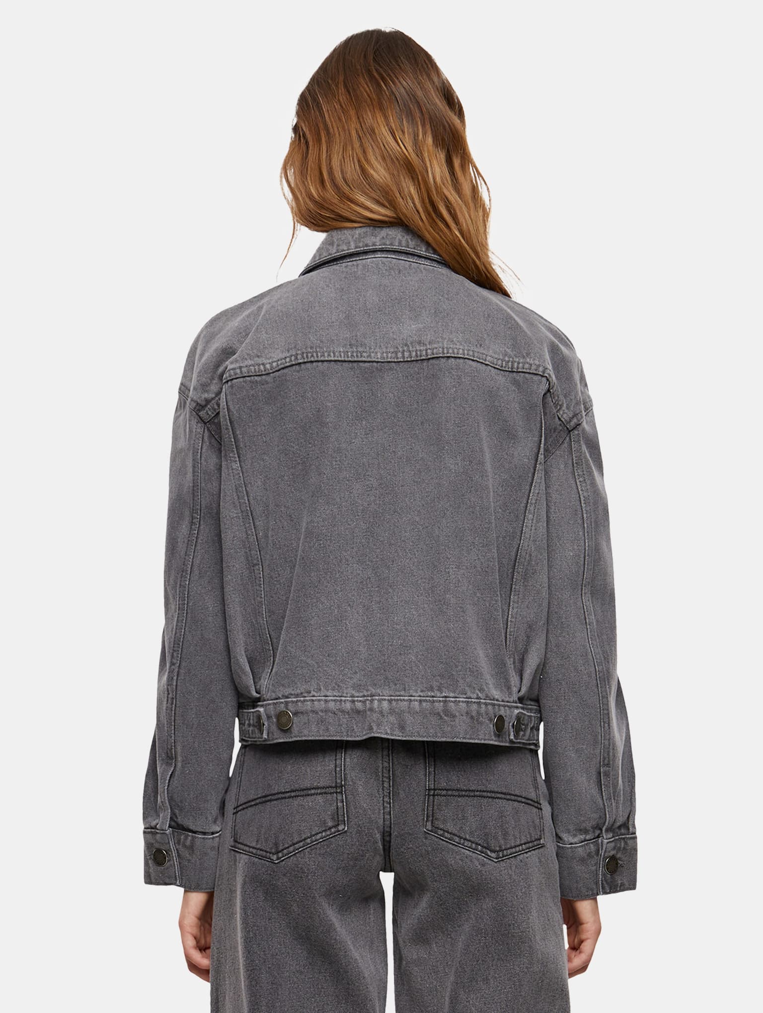 Urban Classics Ladies 80‘s Oversized Denim Jacket – Bild 2