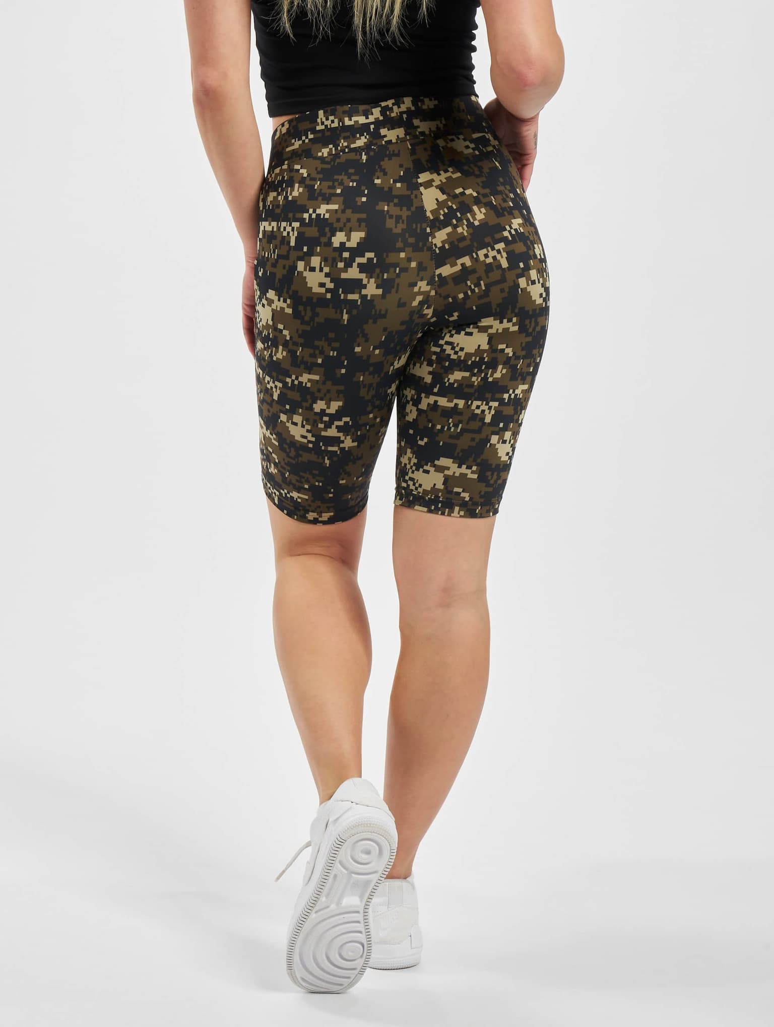Urban Classics Ladies High Waist Camo Tech Cycle Short – Bild 2